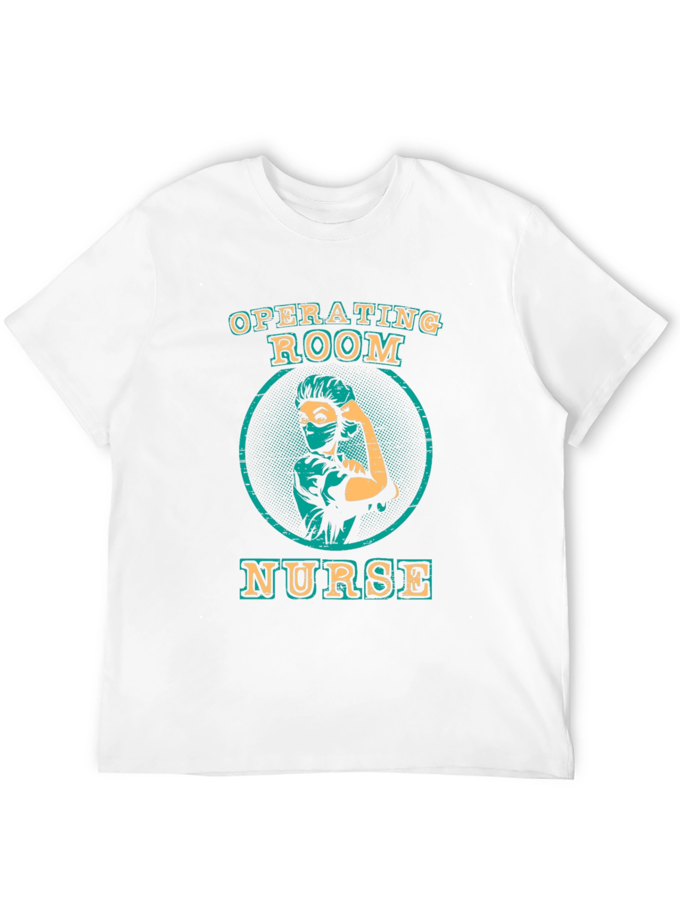 Operating Room Nurse T-Shirt - Rosie the Riveter Style
