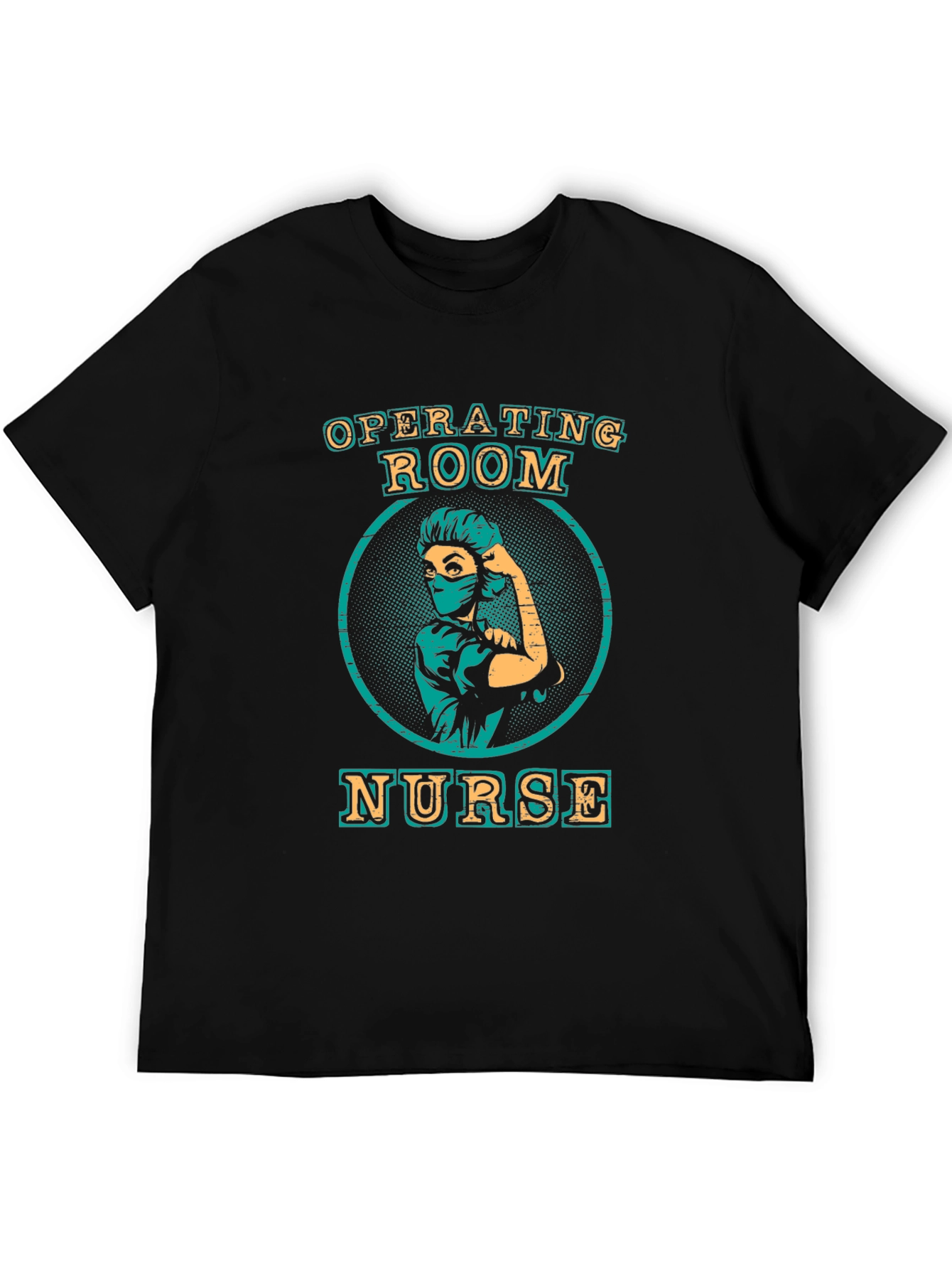 Operating Room Nurse T-Shirt - Rosie the Riveter Style