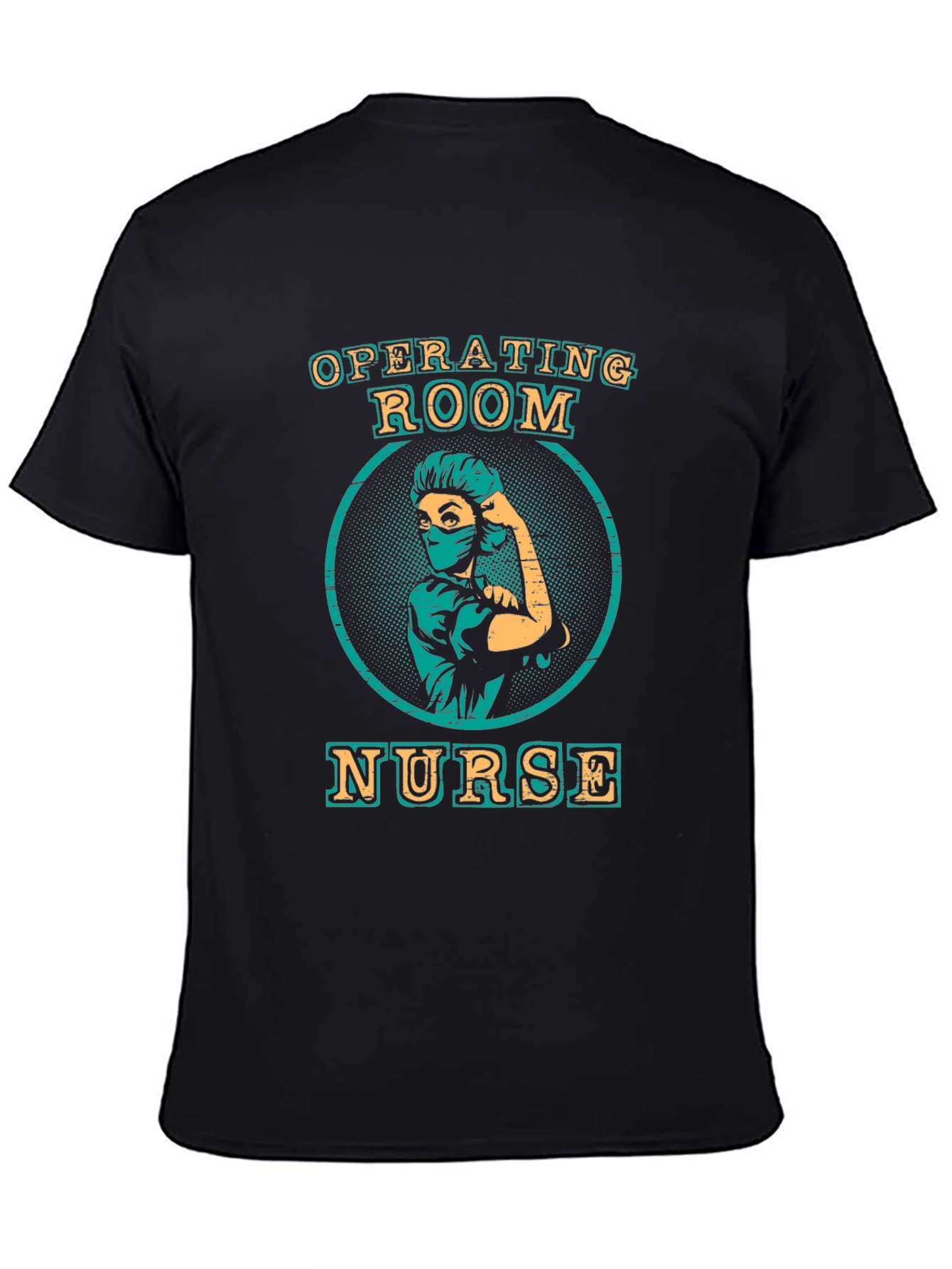 Operating Room Nurse T-Shirt - Rosie the Riveter Style