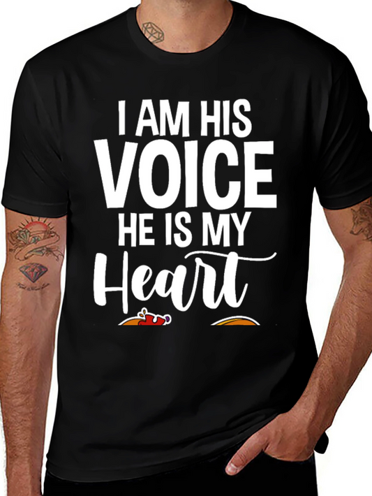 I Am His Voice Autism Awareness T-Shirt