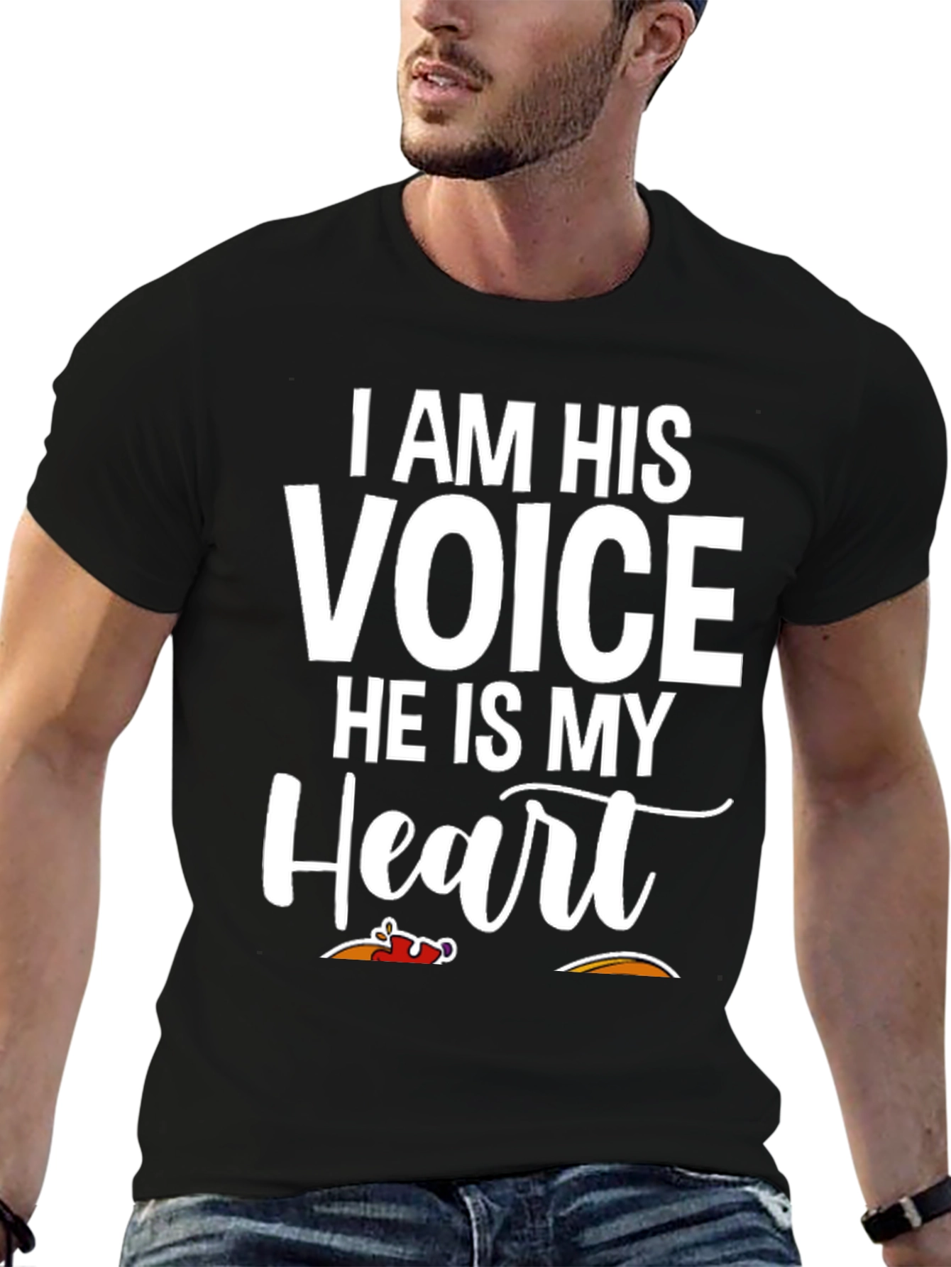 I Am His Voice Autism Awareness T-Shirt