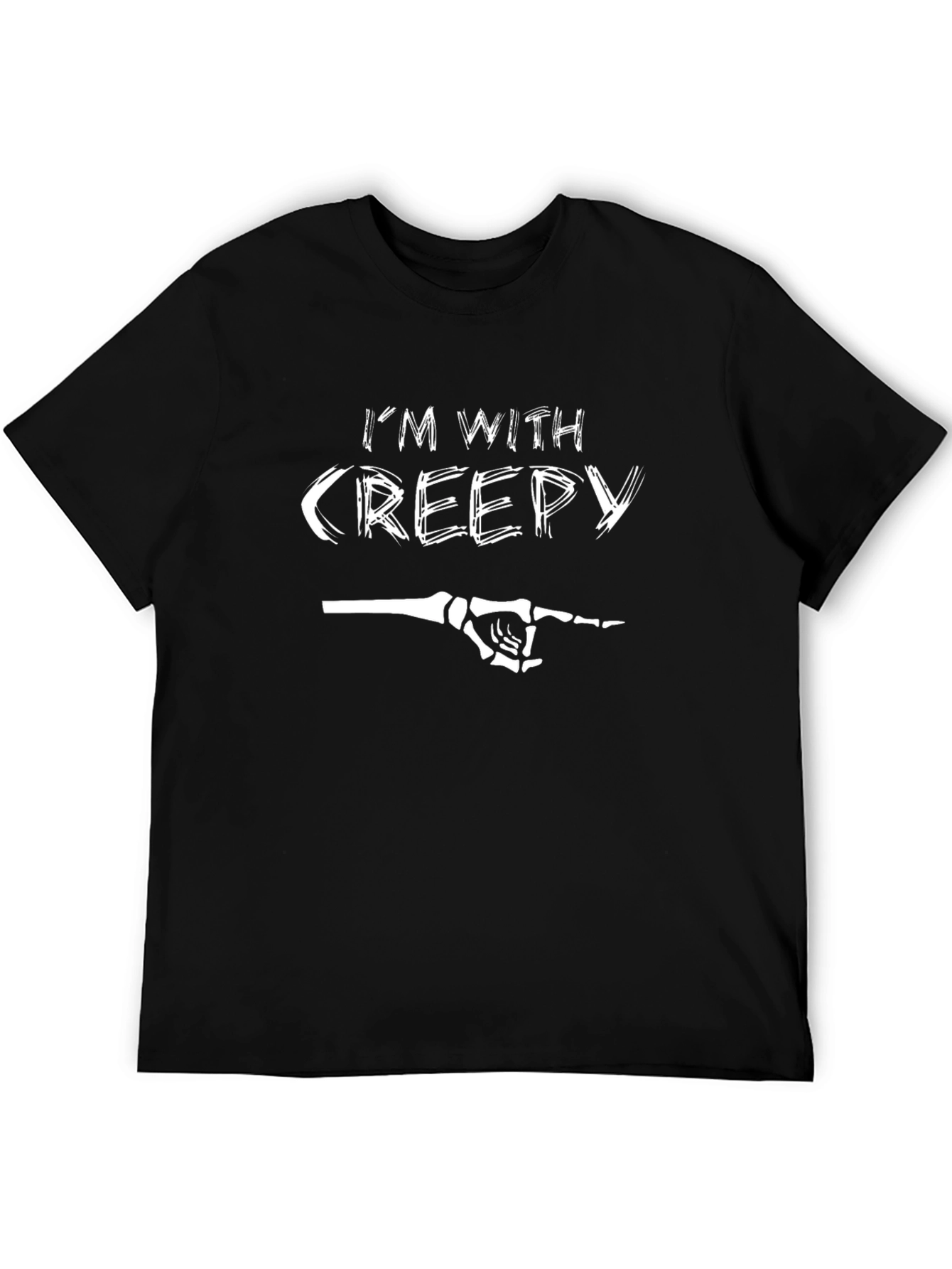 Im with Creepy Halloween T-Shirt