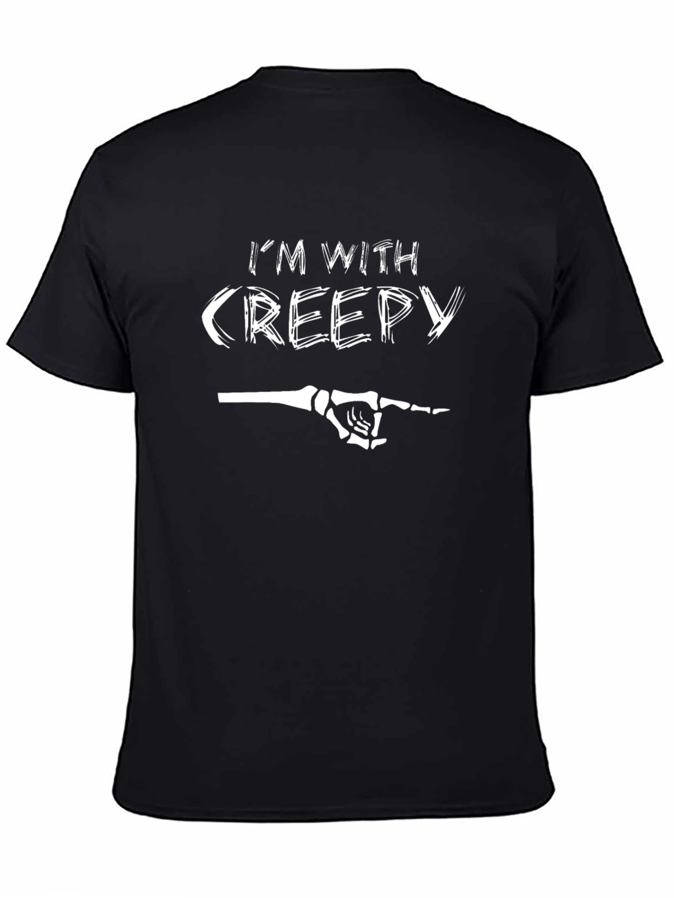Im with Creepy Halloween T-Shirt