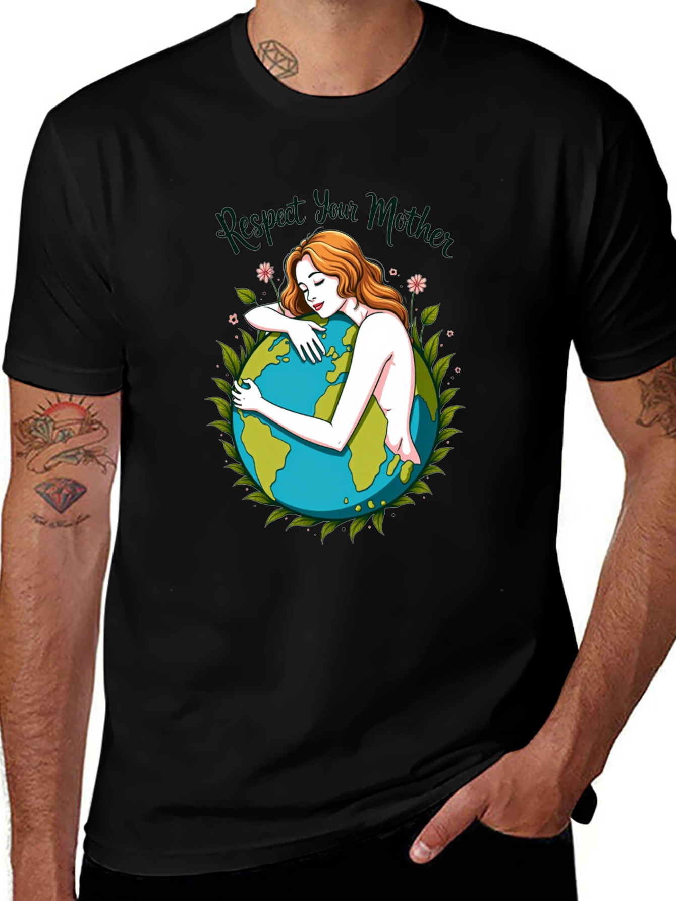 Respect Your Mother Earth Graphic Tee