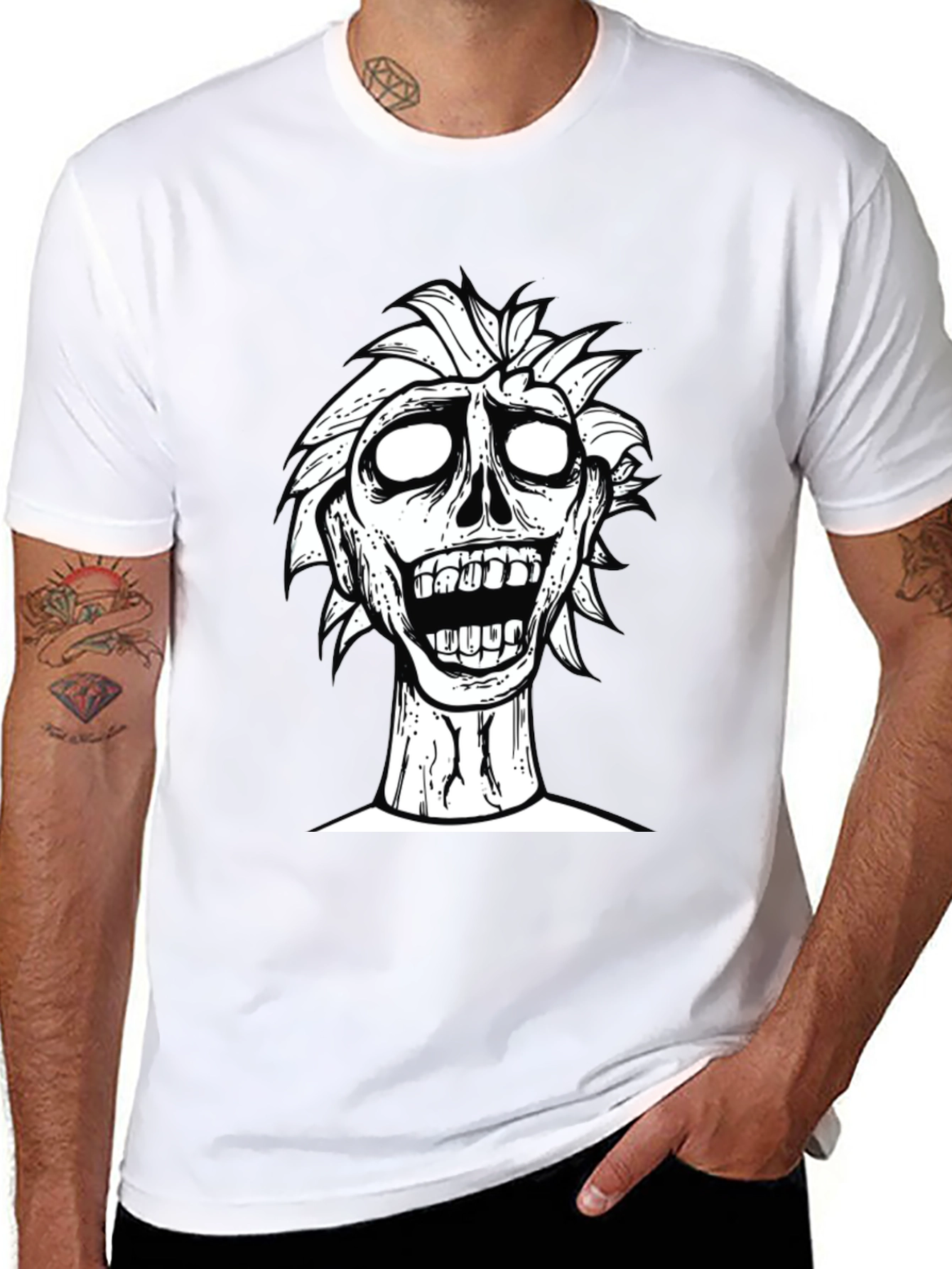 Creepy Undead Graphic Tee
