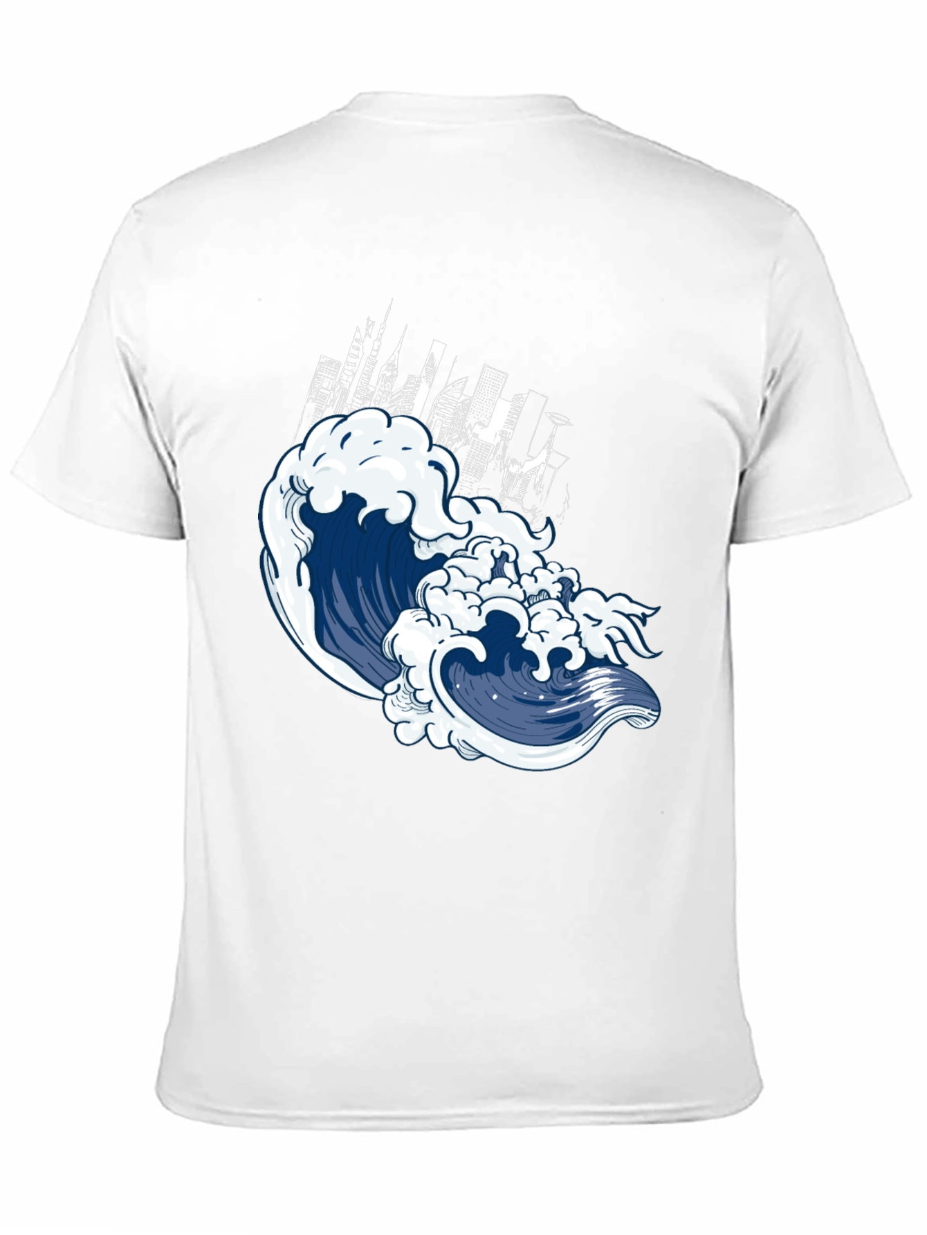 Wave City Graphic Tee - Urban Style