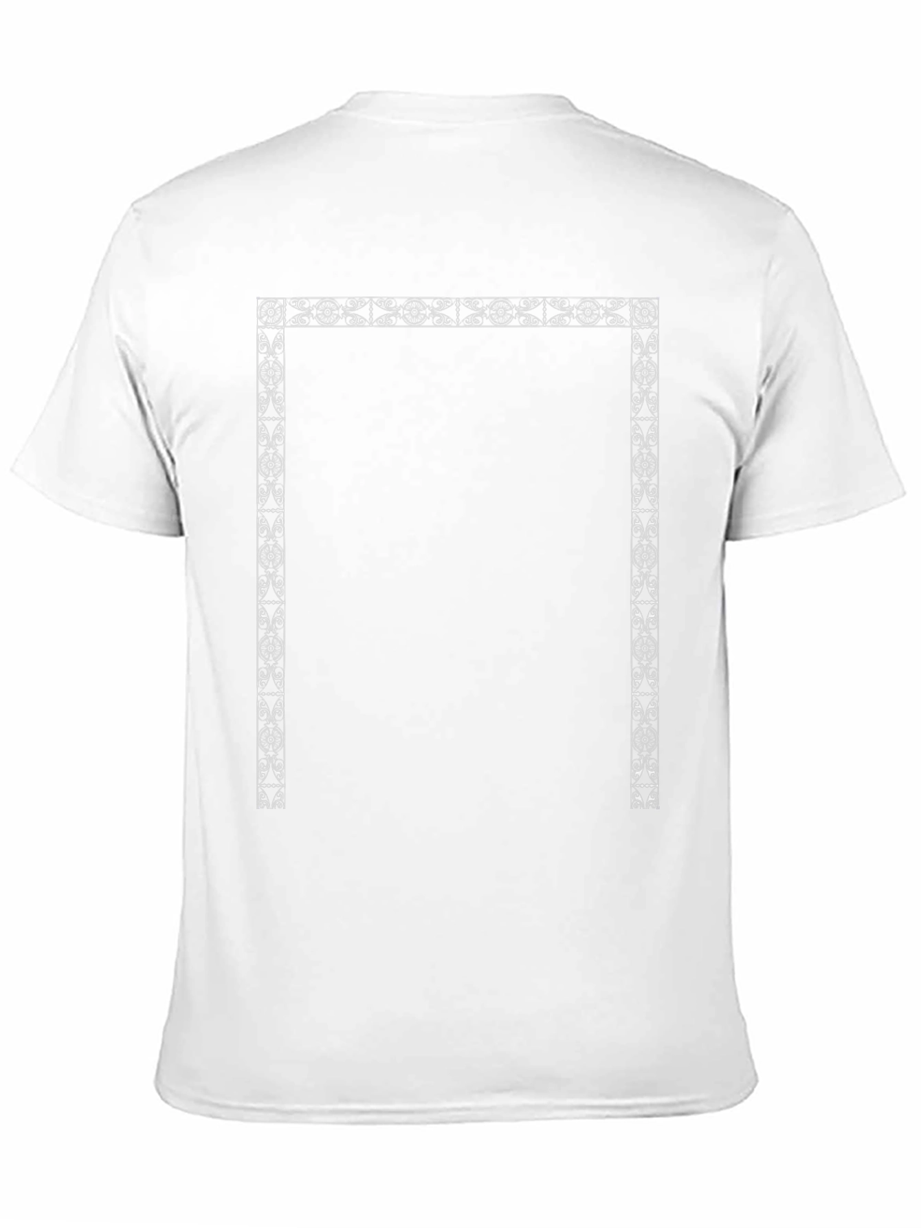 Framed Graphic Print Black T-Shirt