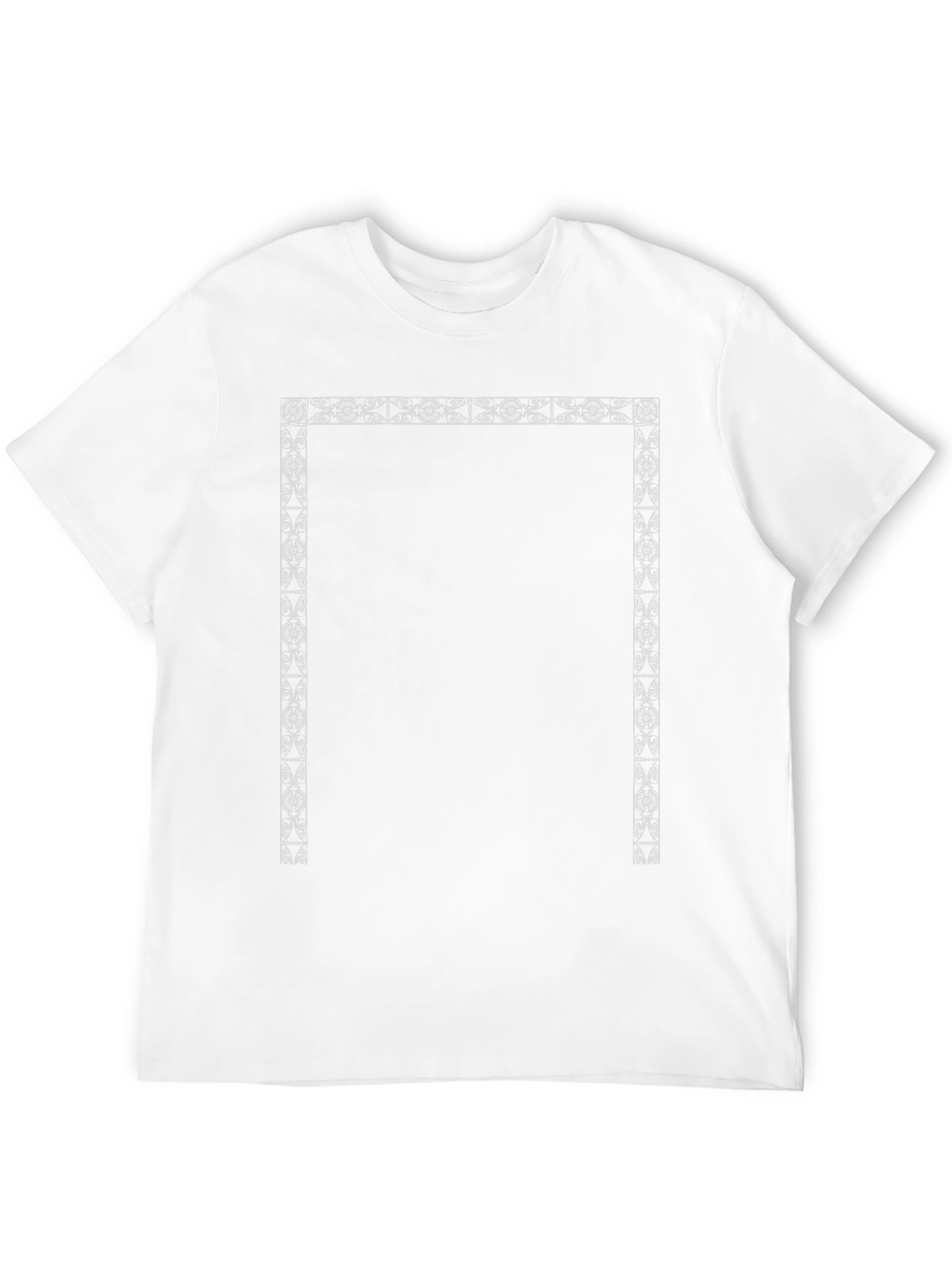 Framed Graphic Print Black T-Shirt