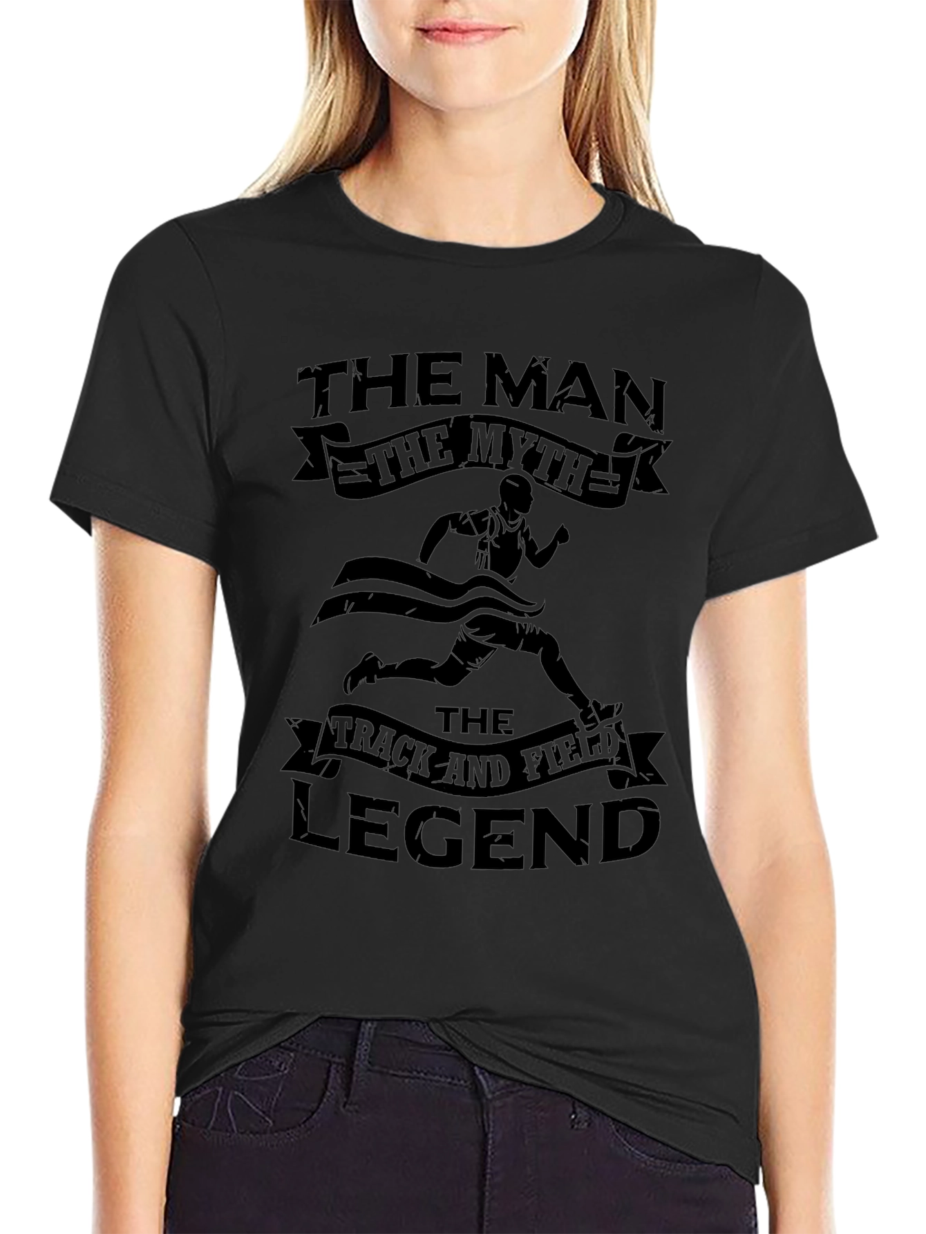 The Man The Myth Track & Field Legend T-Shirt