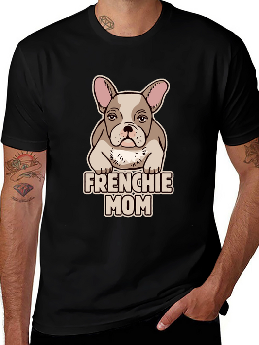 Frenchie Mom T-Shirt - Cute Bulldog Lover Tee