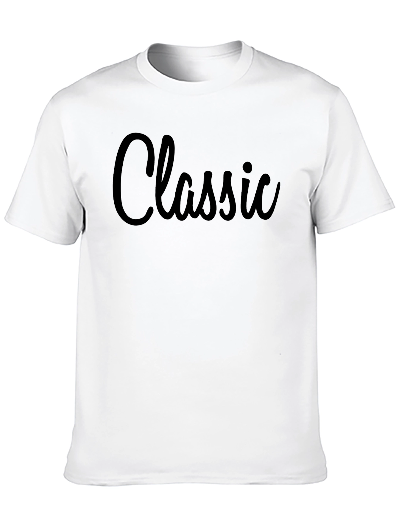 Classic Style Black T-Shirt
