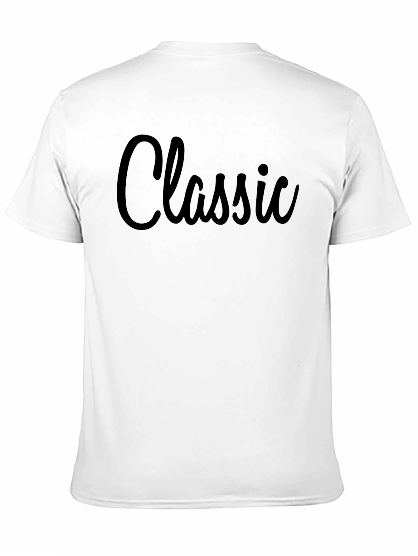 Classic Style Black T-Shirt
