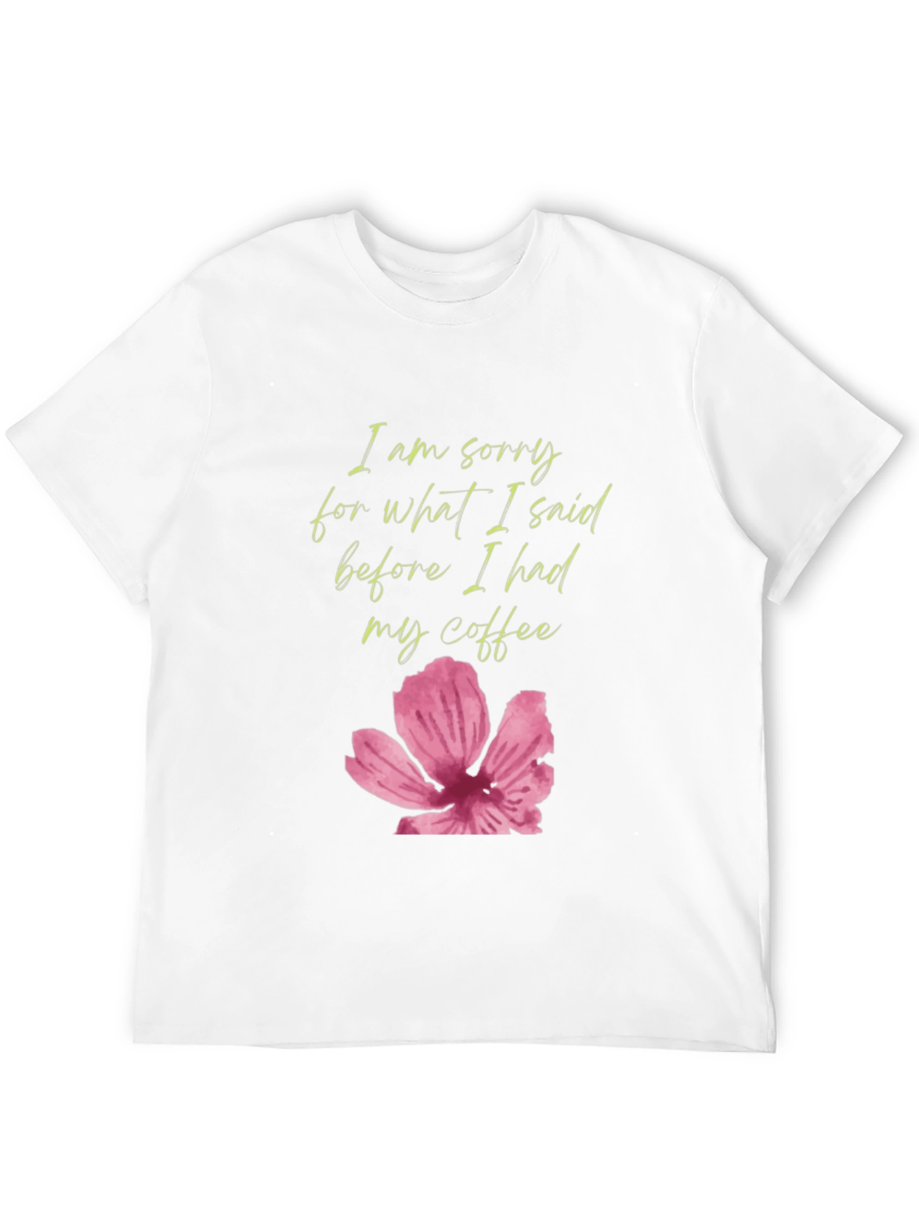 Coffee Apology Tee