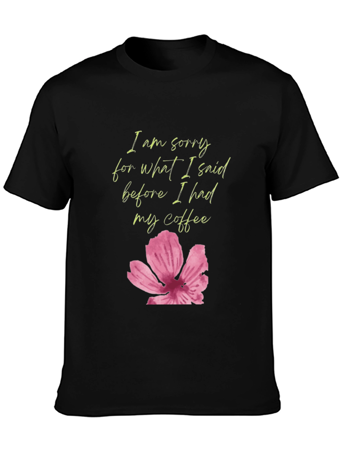 Coffee Apology Tee