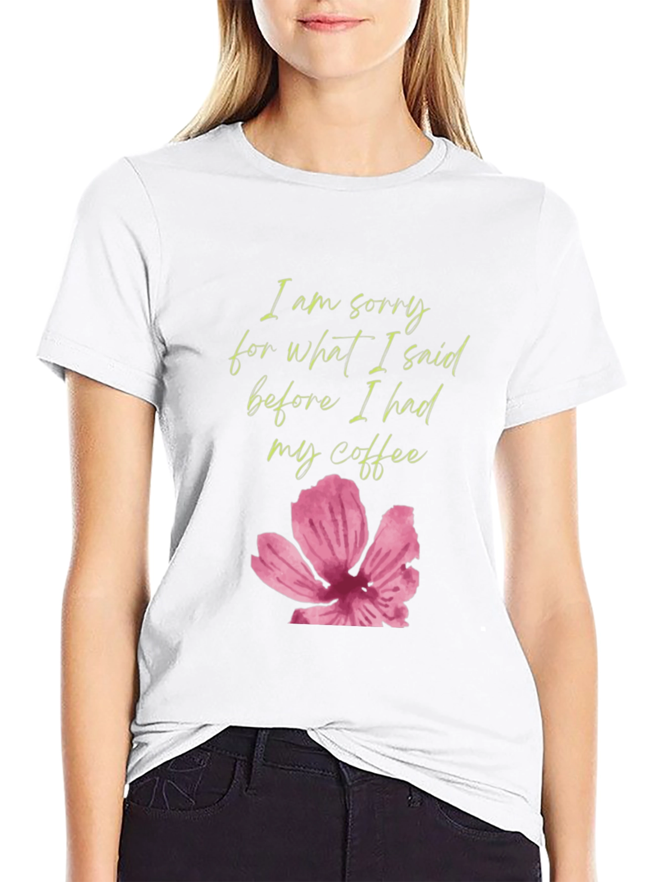 Coffee Apology Tee