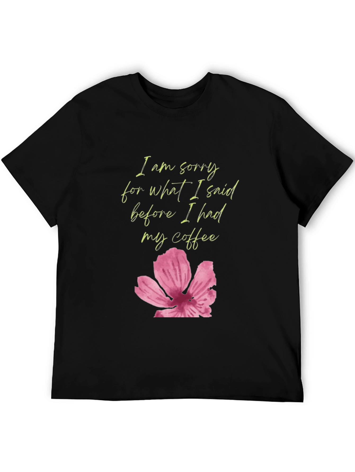 Coffee Apology Tee