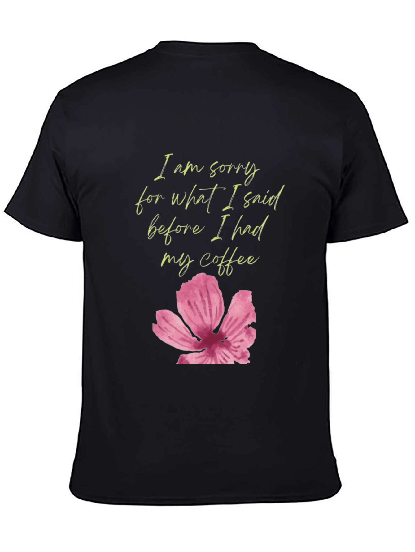 Coffee Apology Tee