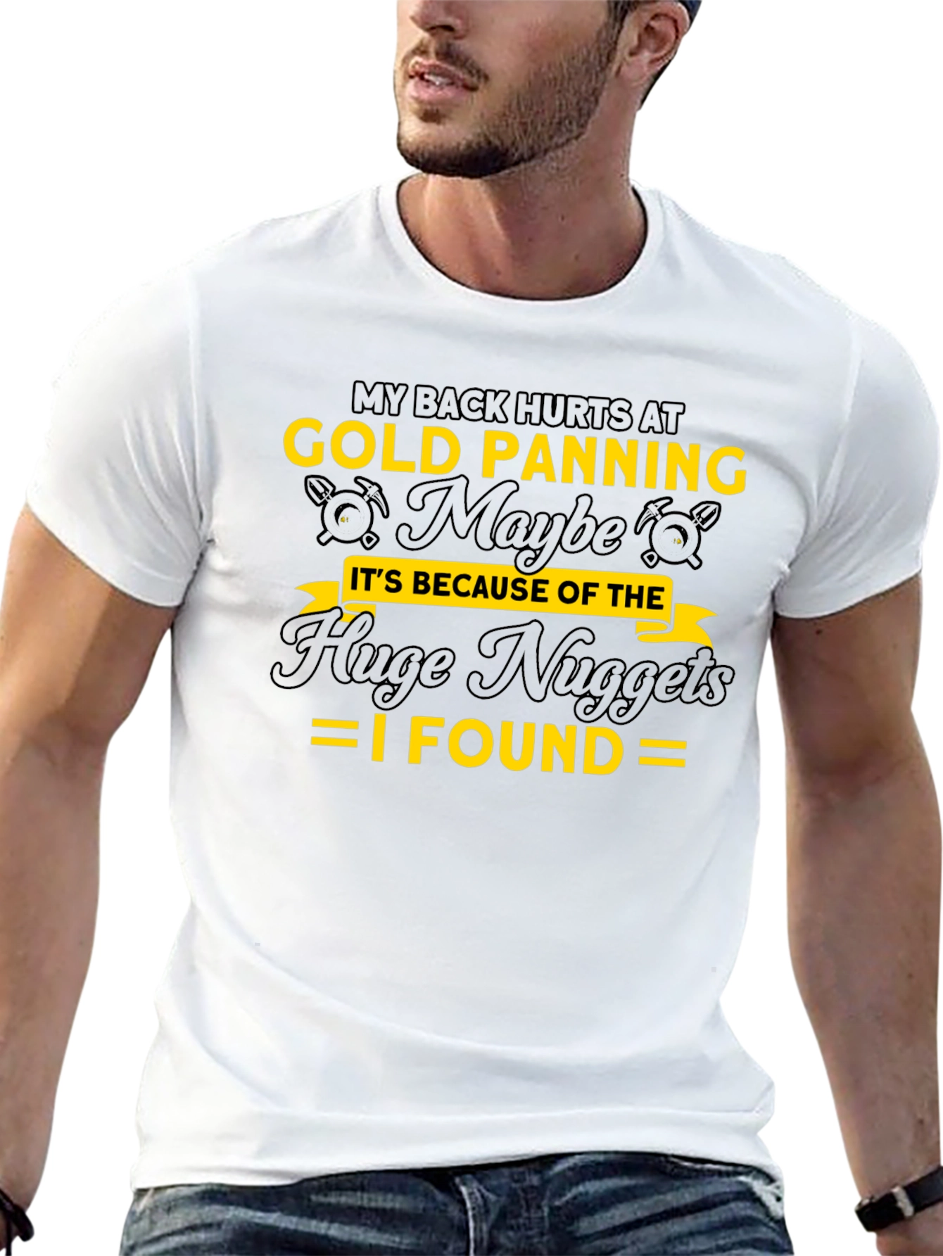 Gold Panning Humor T-Shirt