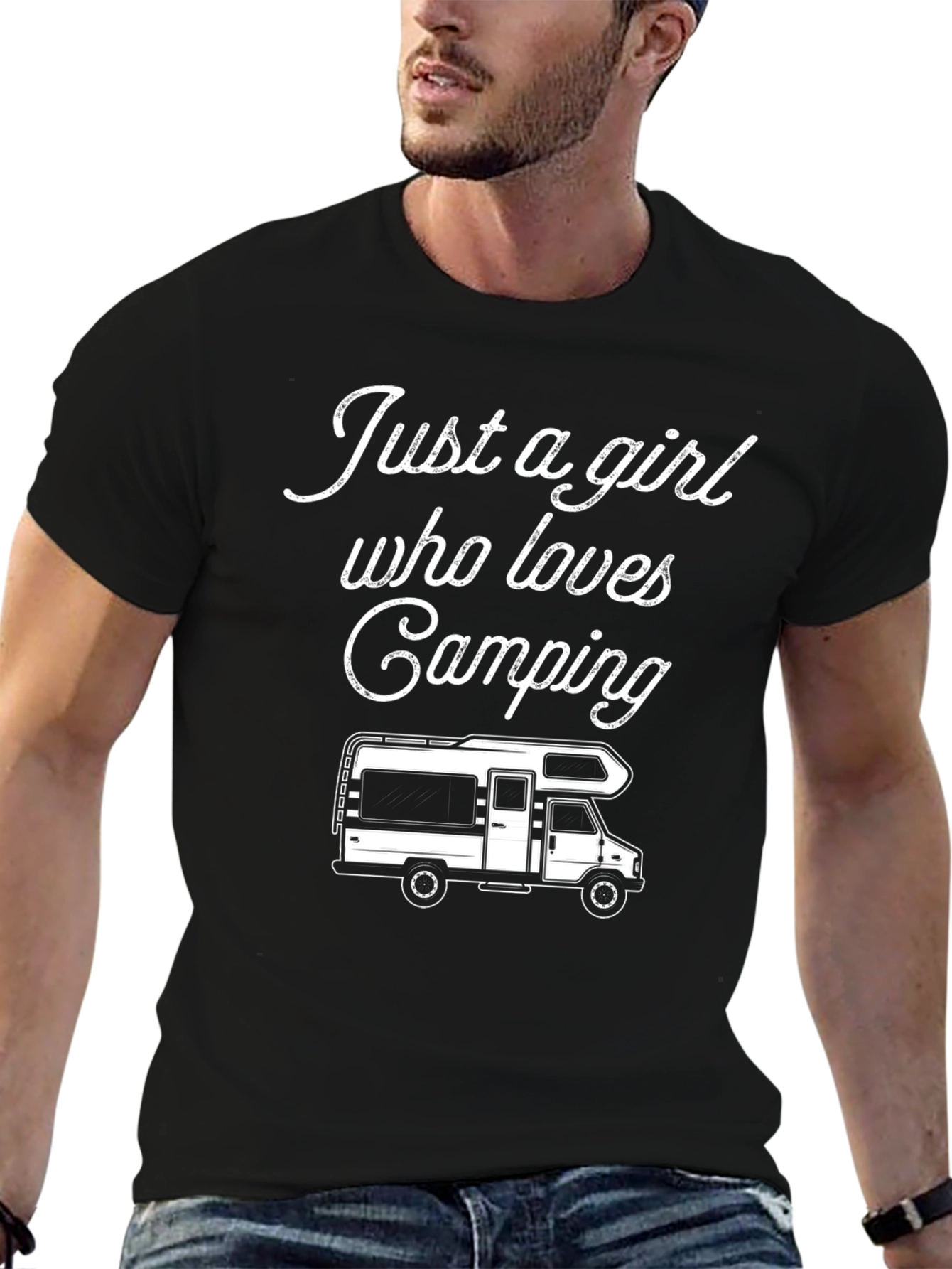 Just A Girl Who Loves Camping T-Shirt