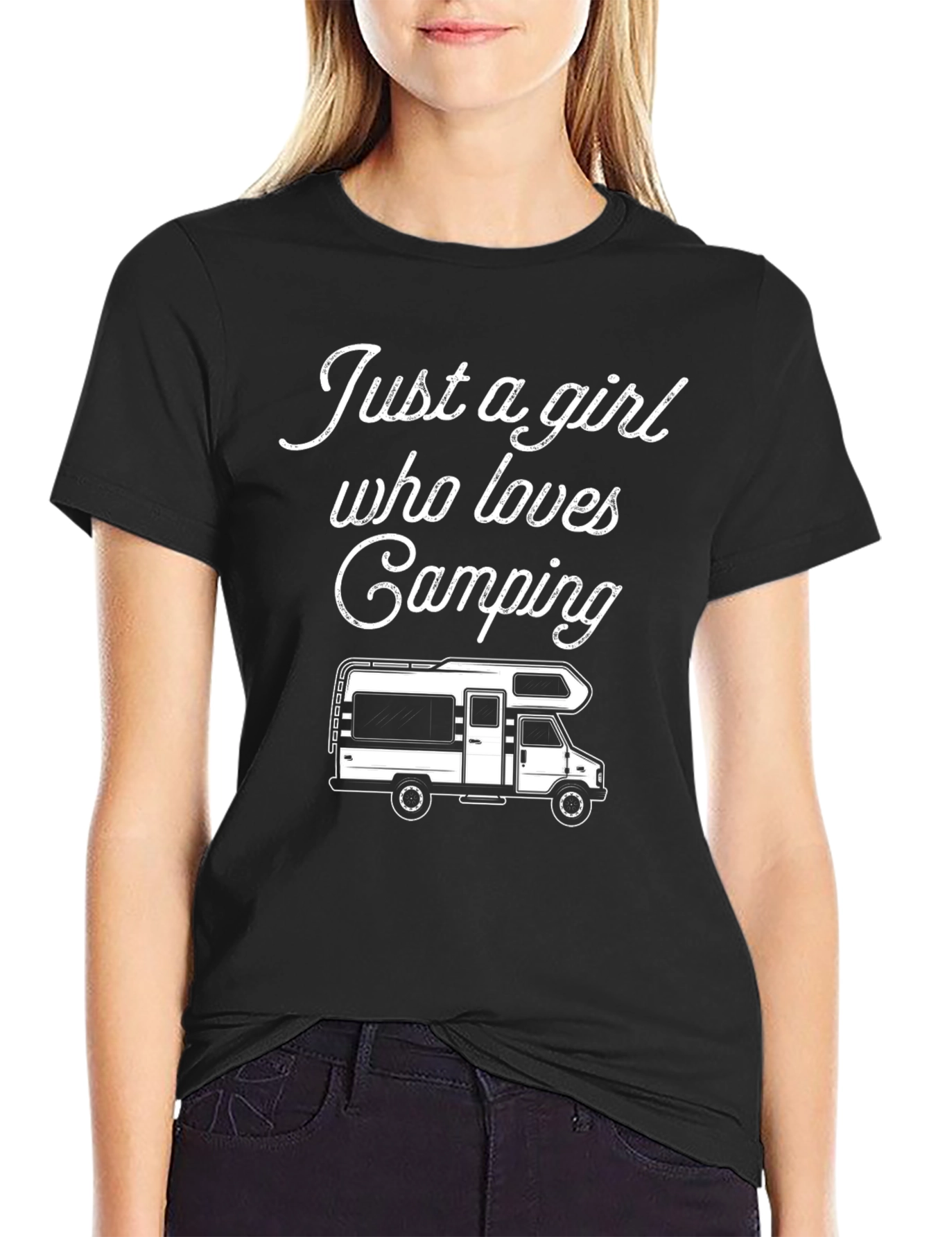 Just A Girl Who Loves Camping T-Shirt