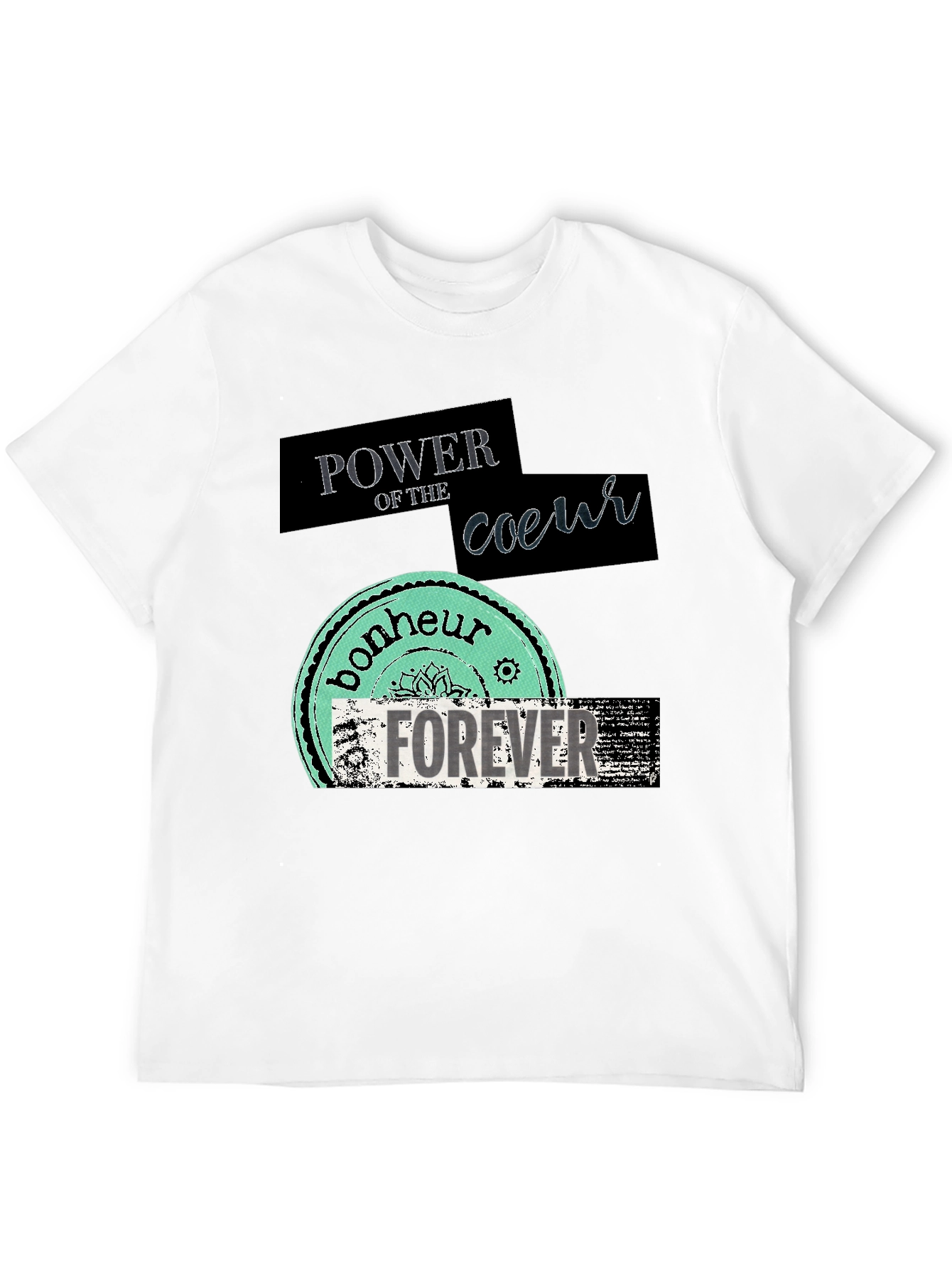 Power of Coeur Graphic T-Shirt