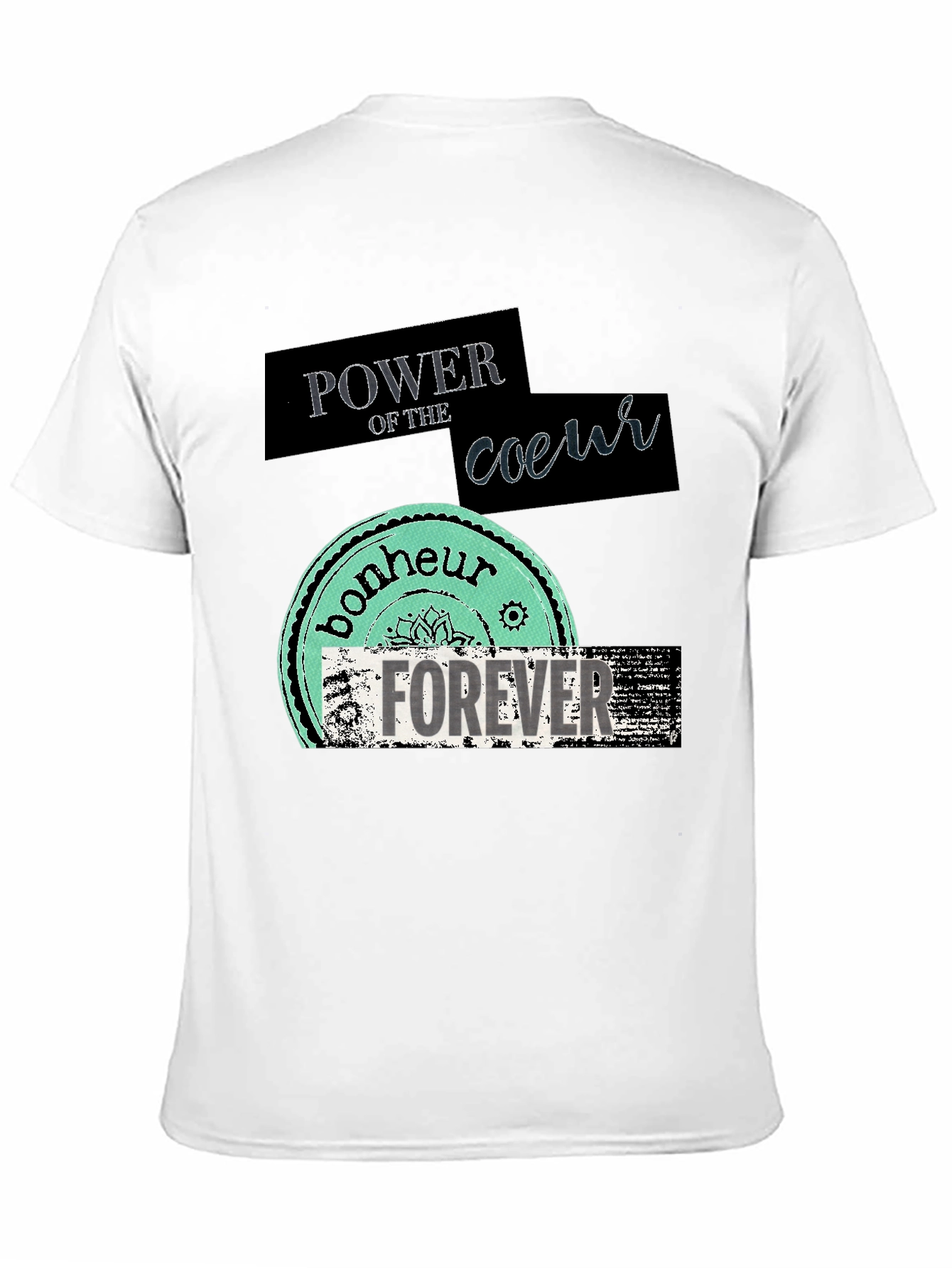 Power of Coeur Graphic T-Shirt