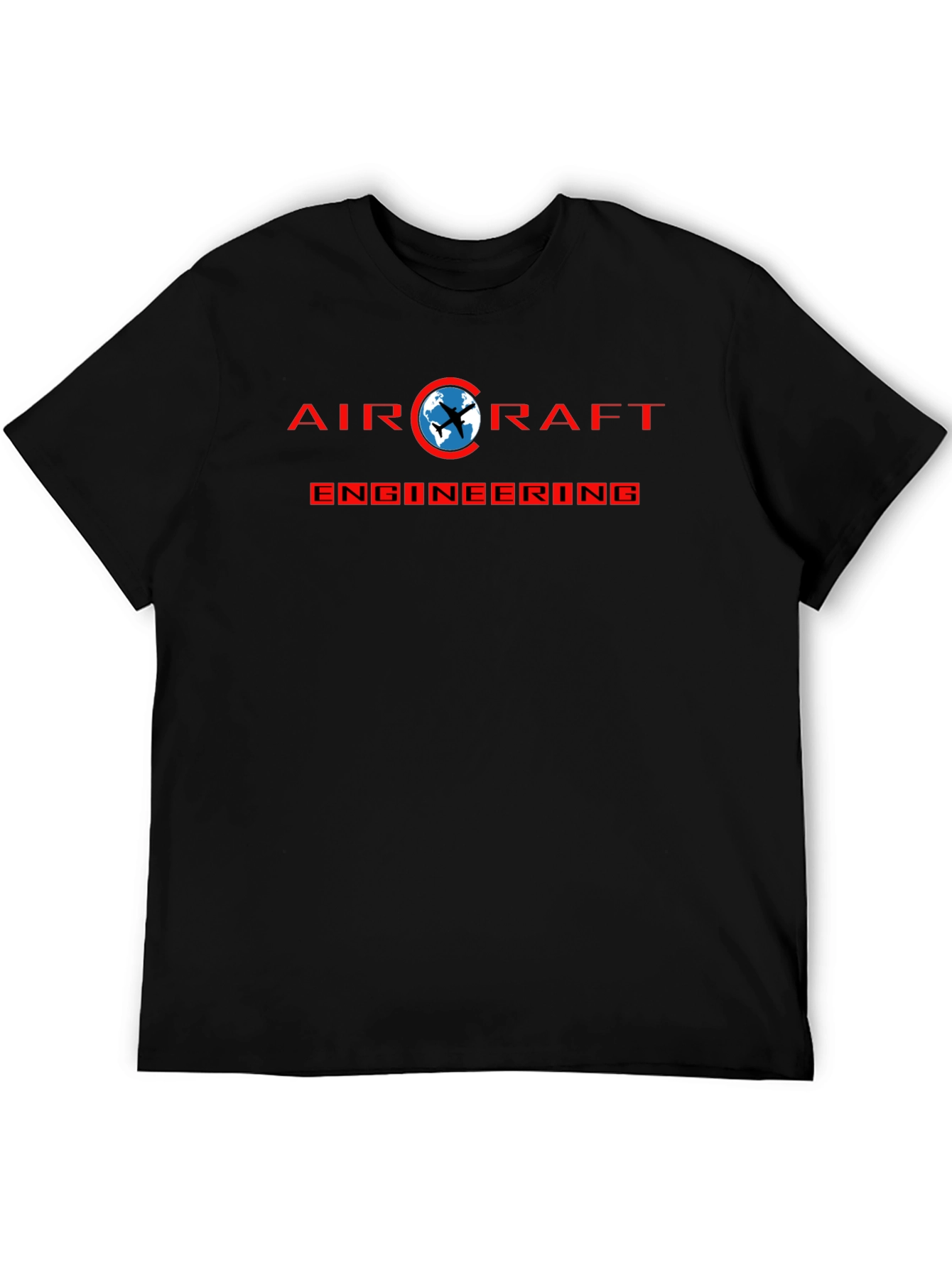 Aircraft Engineering Graphic Tee - Pilot Aviation Shirt