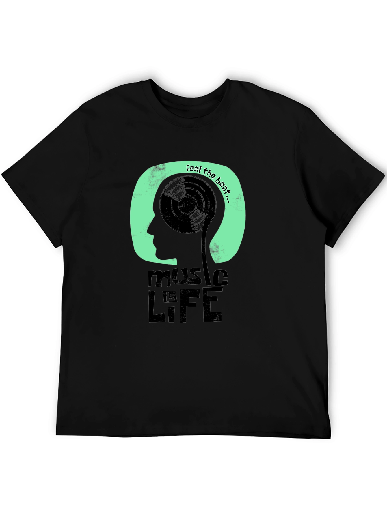 Music is Life Graphic T-Shirt