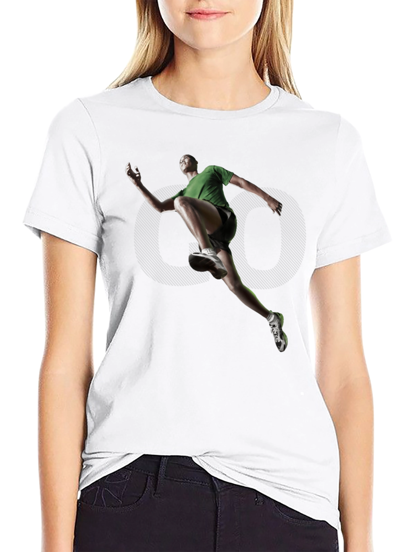 Mens Black Graphic Tee - Active Lifestyle