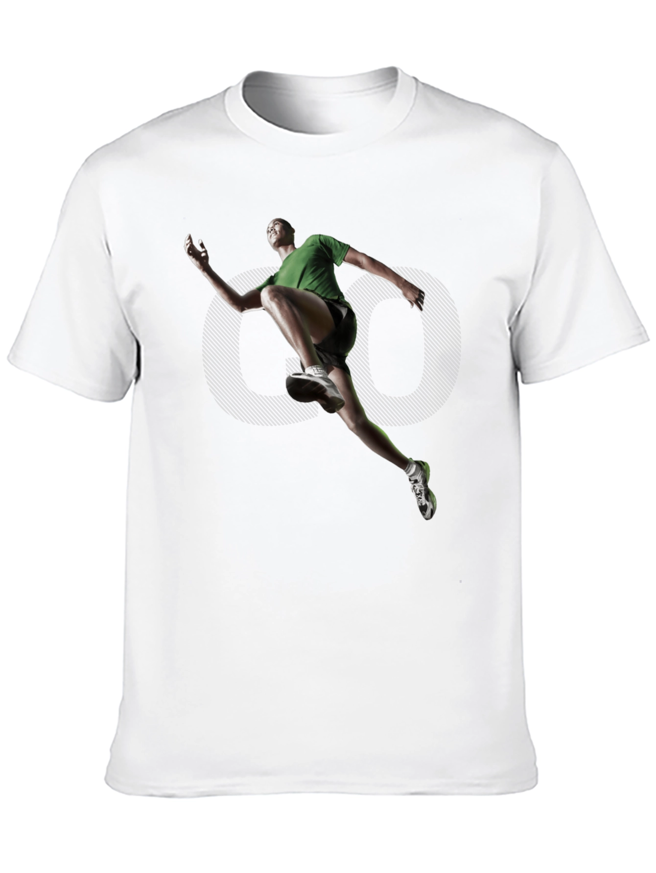 Mens Black Graphic Tee - Active Lifestyle