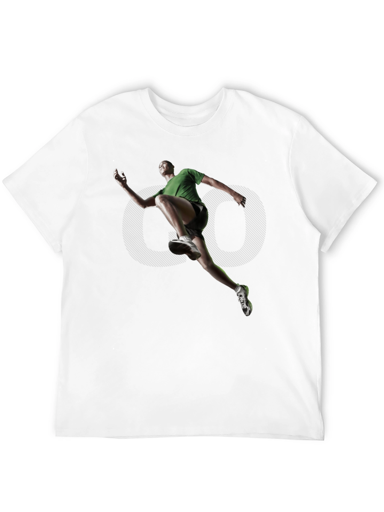 Mens Black Graphic Tee - Active Lifestyle