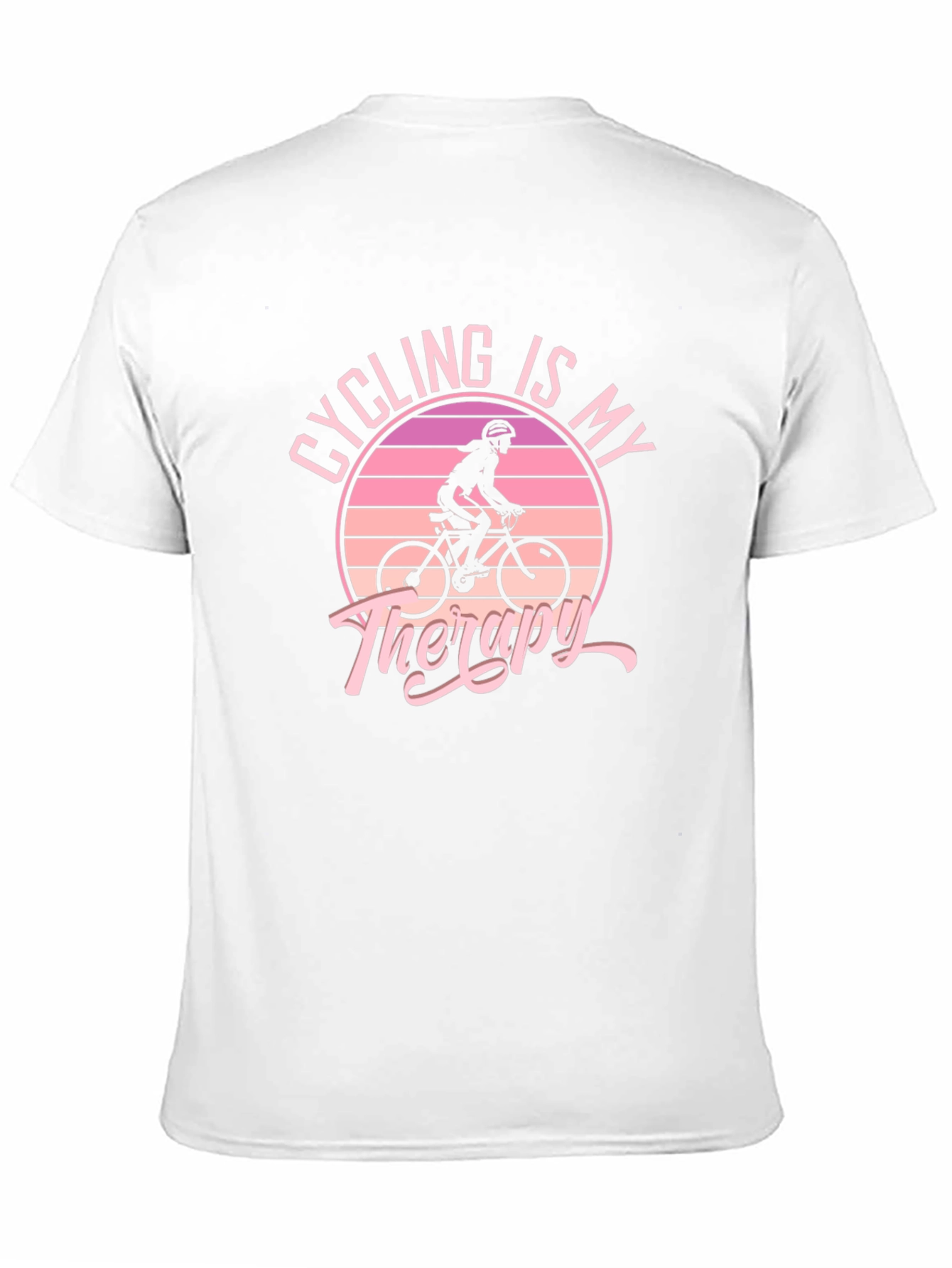 Cycling Is My Therapy Graphic T-Shirt