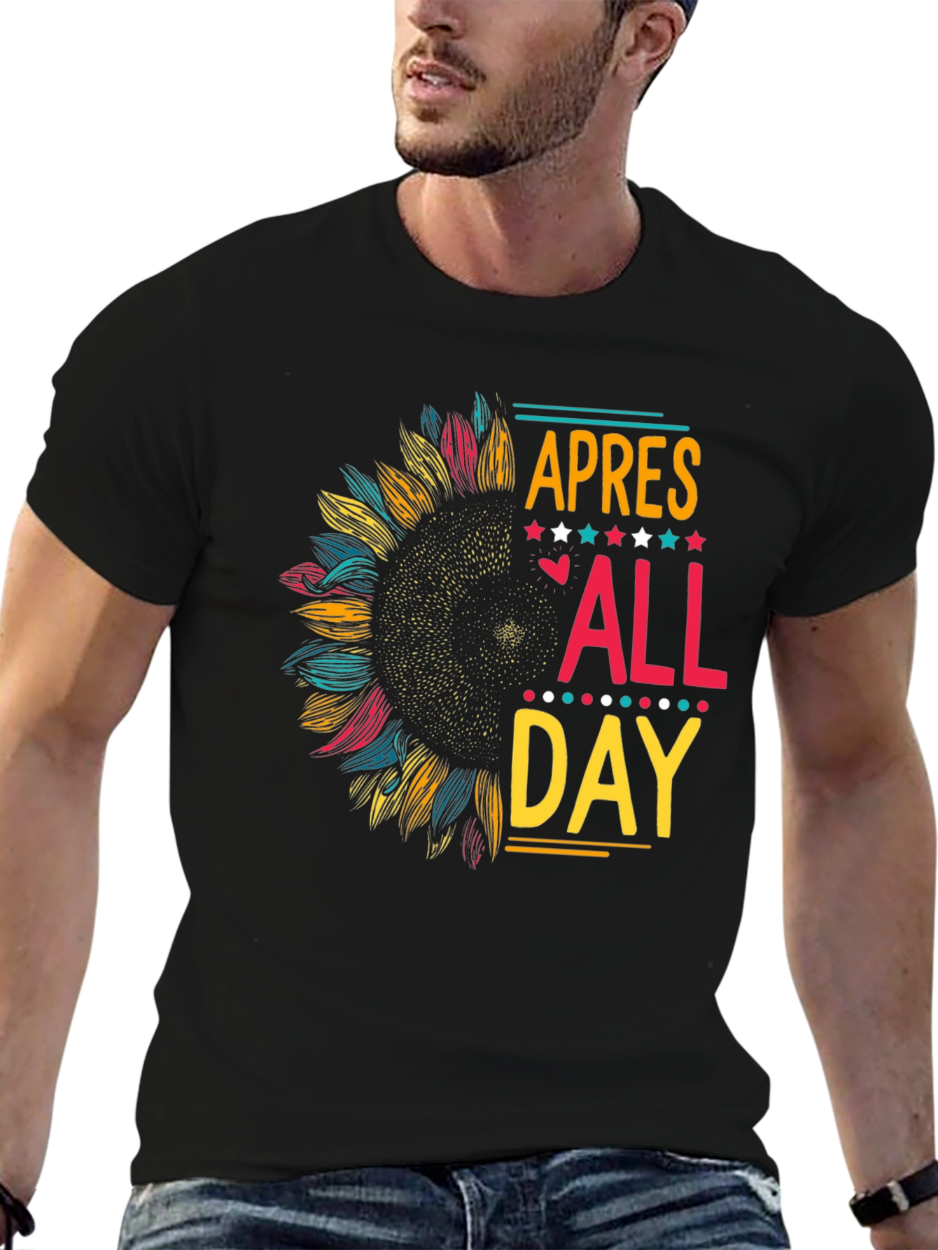 Apres All Day Sunflower Graphic Tee