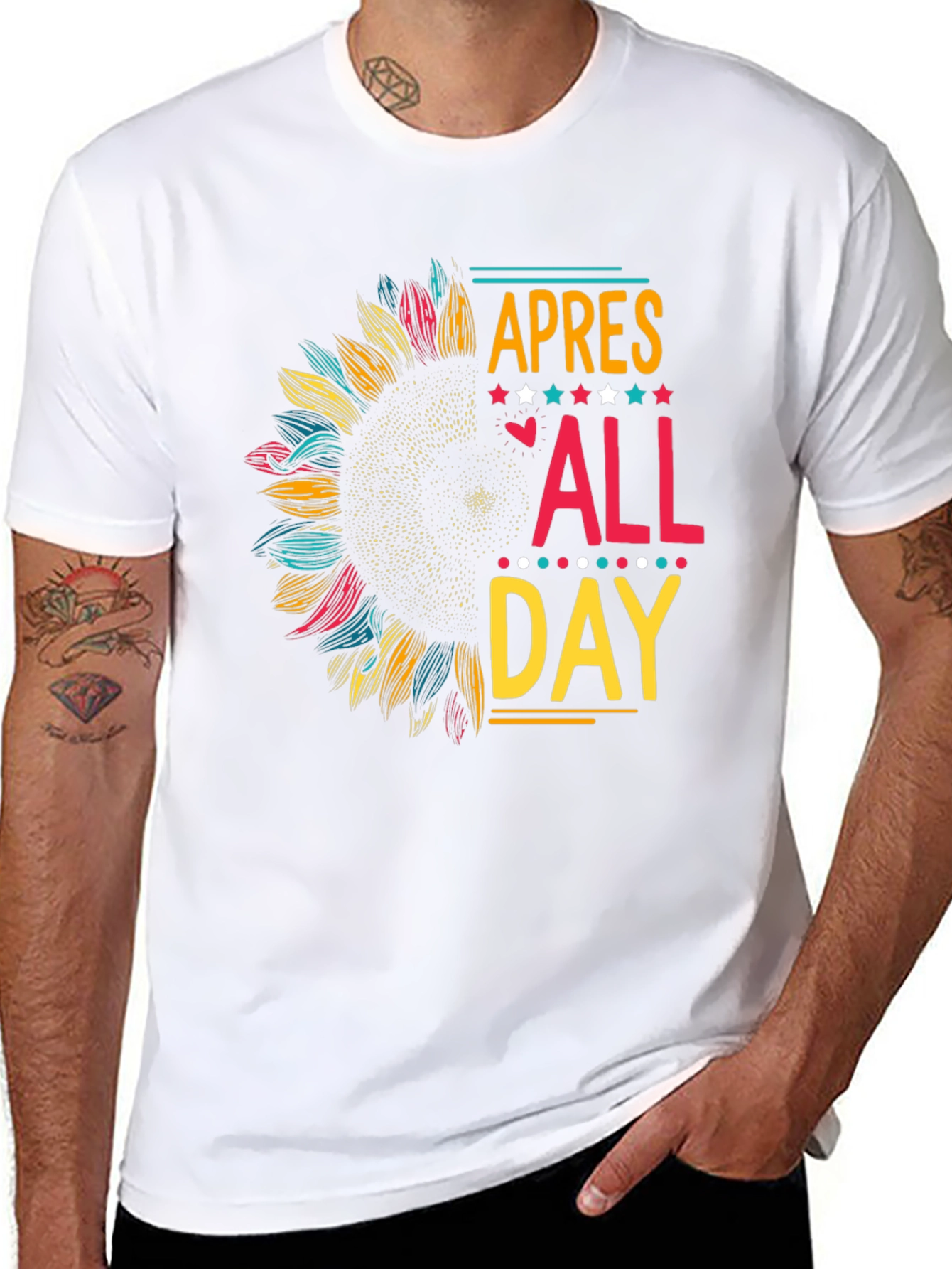 Apres All Day Sunflower Graphic Tee