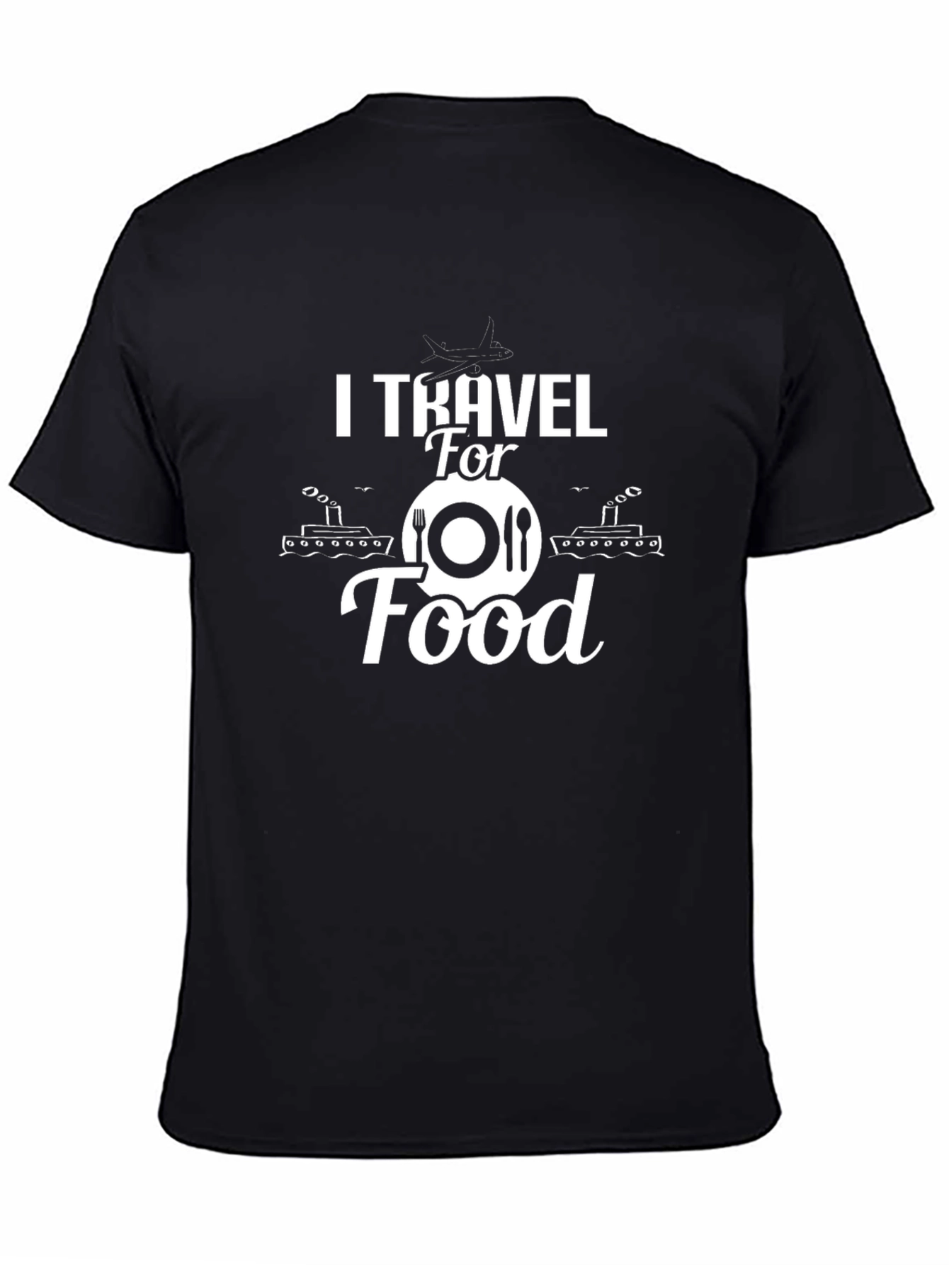I Travel For Food Graphic Tee