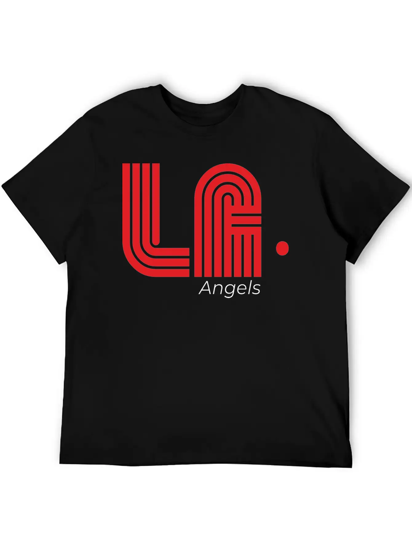 LA. Angels, Retro Style Tees Stylish Everyday T-Shirt – Unisex Basic Cotton Tee