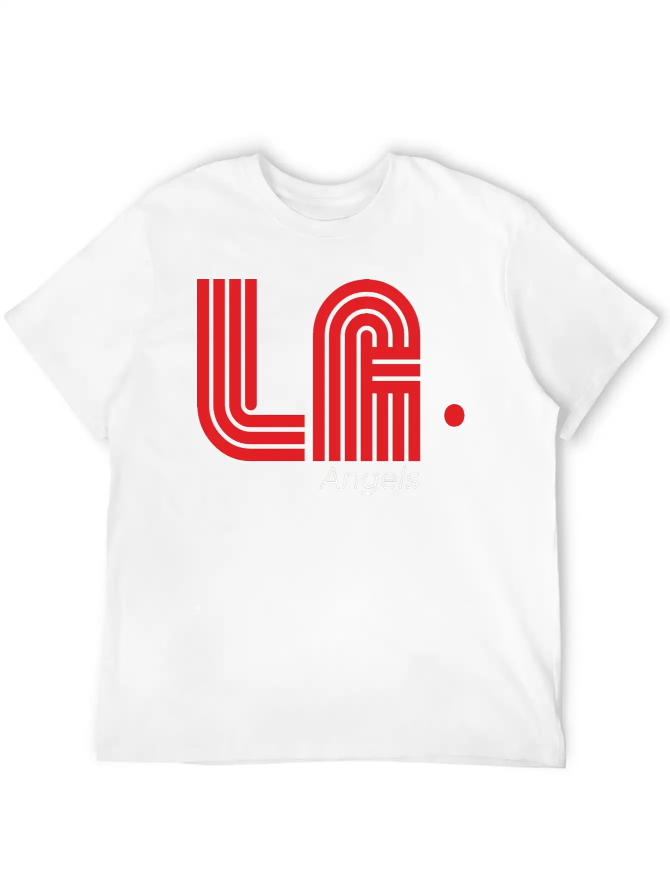 LA. Angels, Retro Style Tees Stylish Everyday T-Shirt – Unisex Basic Cotton Tee