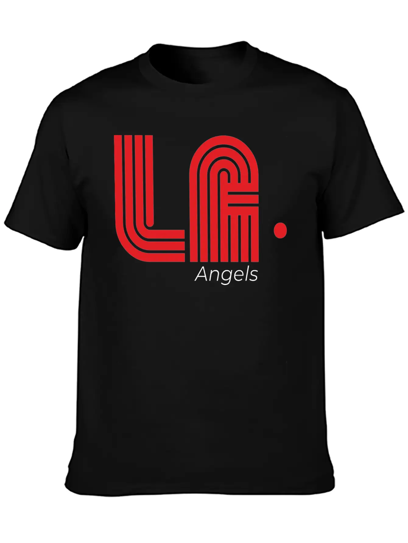 LA. Angels, Retro Style Tees Stylish Everyday T-Shirt – Unisex Basic Cotton Tee