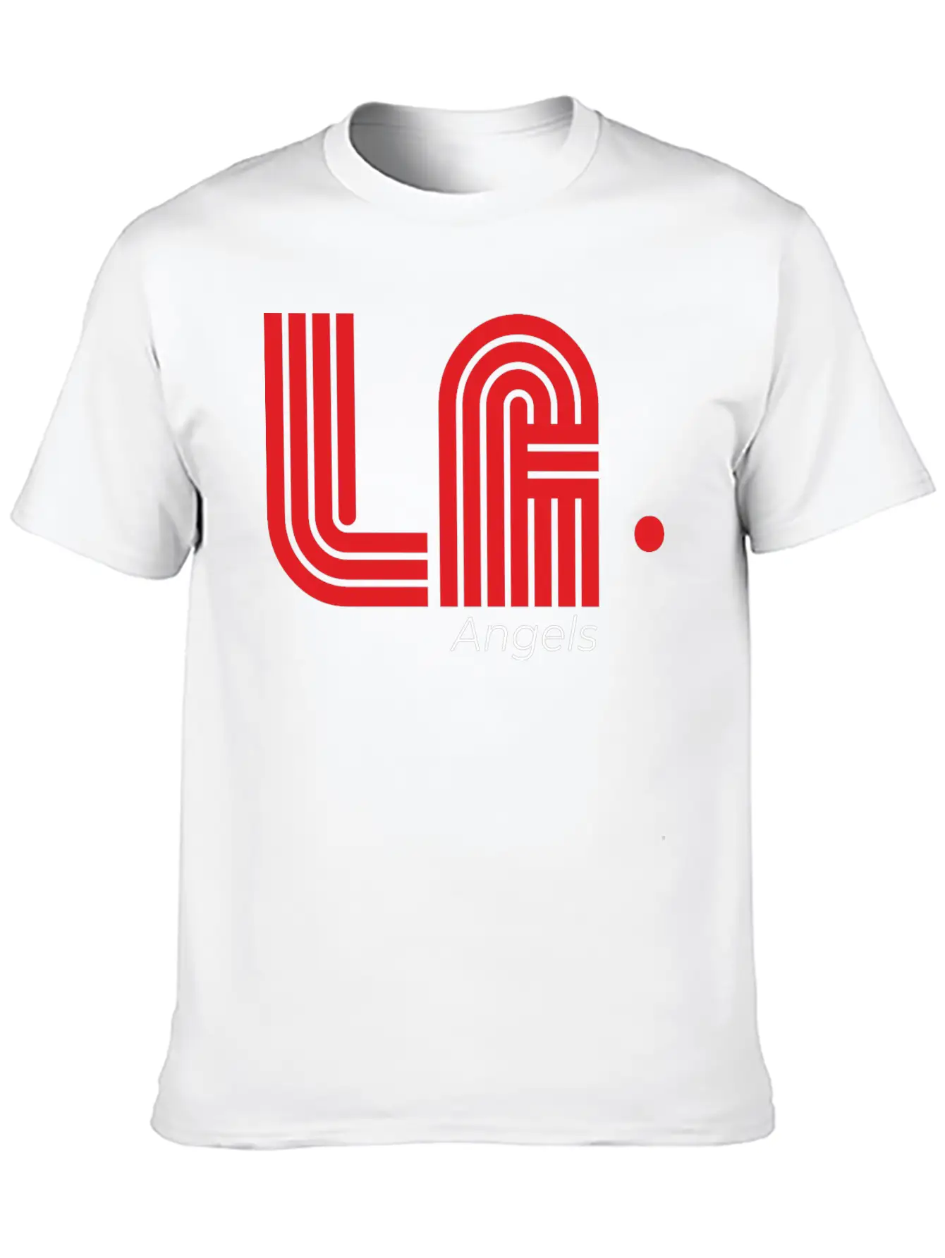 LA. Angels, Retro Style Tees Stylish Everyday T-Shirt – Unisex Basic Cotton Tee