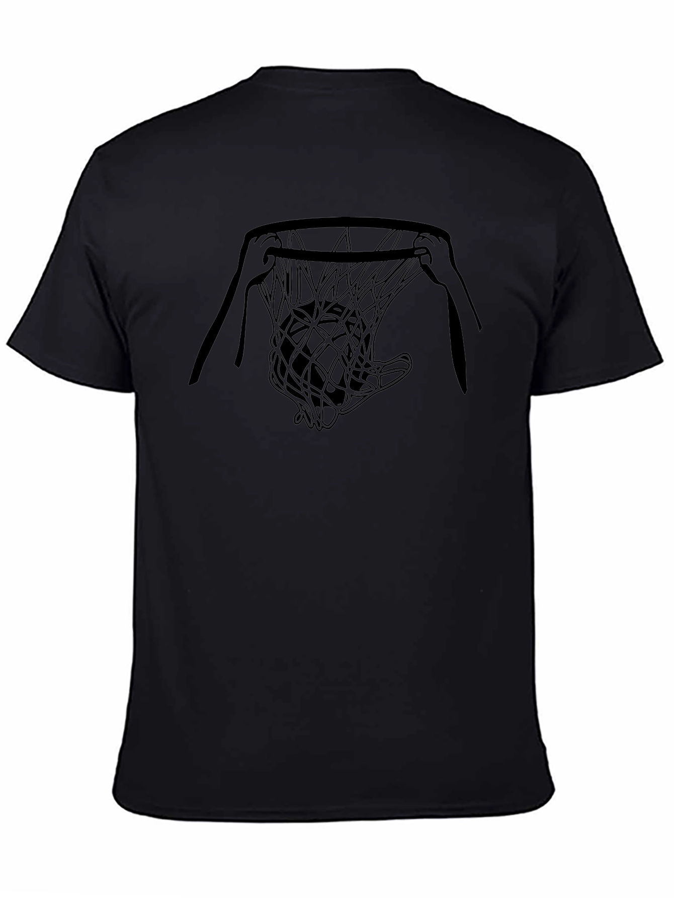 Basketball Net Graphic Tee - Stylish & Unique Design