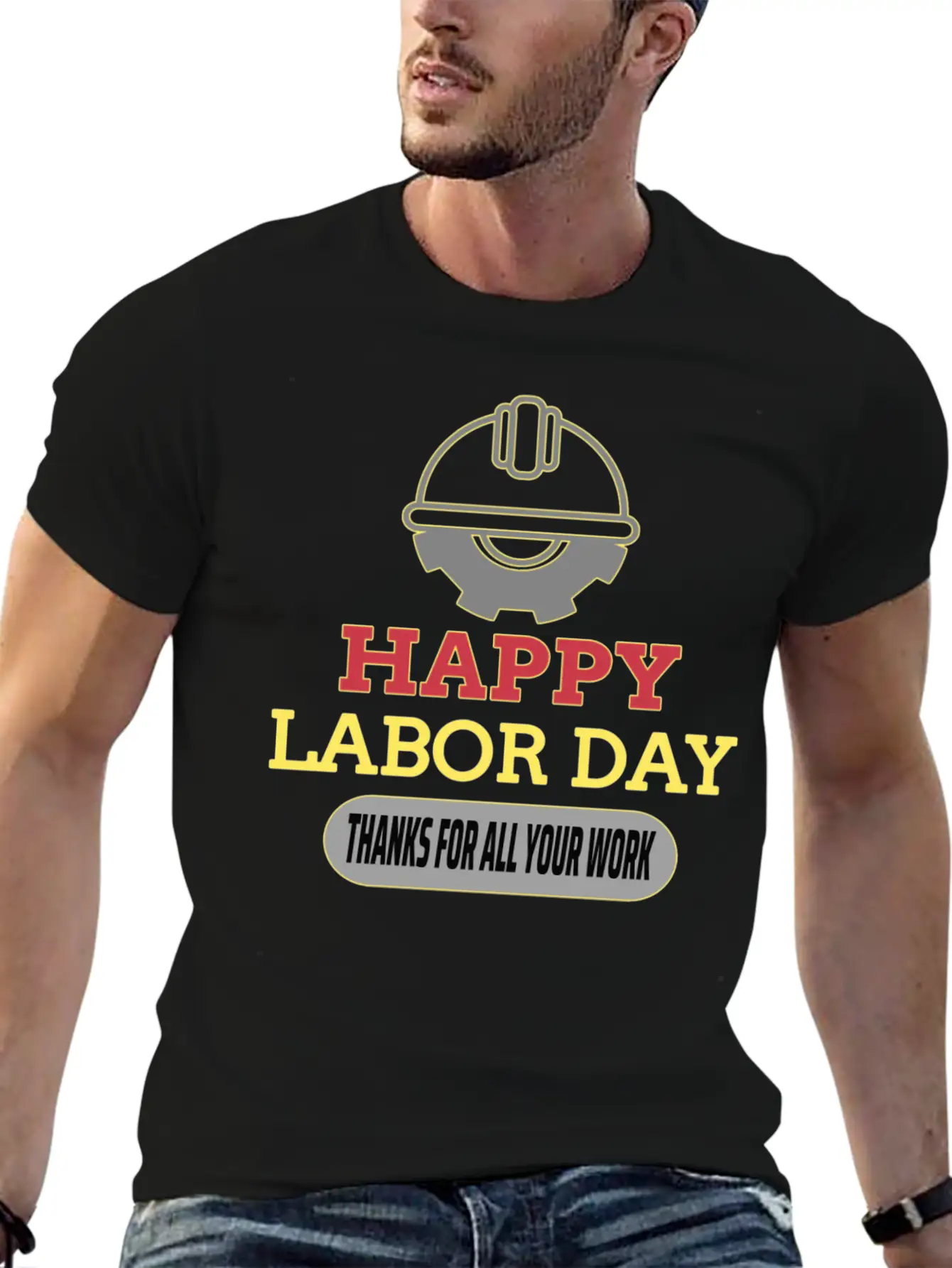 Labor Day Holiday Happy Labor Day Labor Day Unisex Short Sleeve Soft Cotton T-Shirt – Casual Everyday Wear