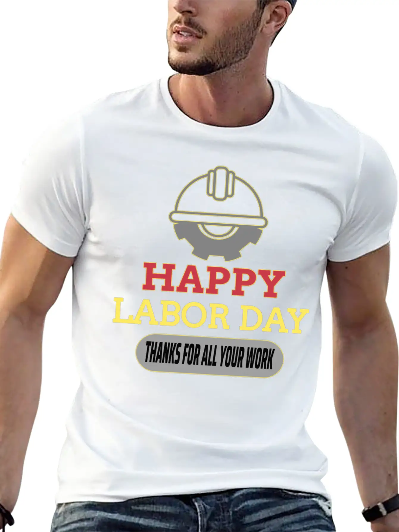 Labor Day Holiday Happy Labor Day Labor Day Unisex Short Sleeve Soft Cotton T-Shirt – Casual Everyday Wear
