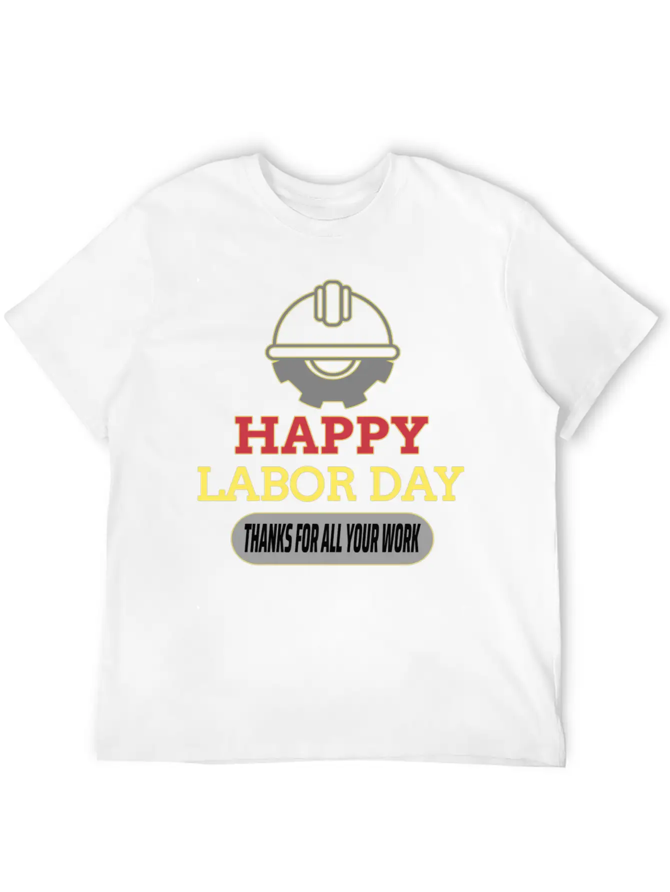 Labor Day Holiday Happy Labor Day Labor Day Unisex Short Sleeve Soft Cotton T-Shirt – Casual Everyday Wear