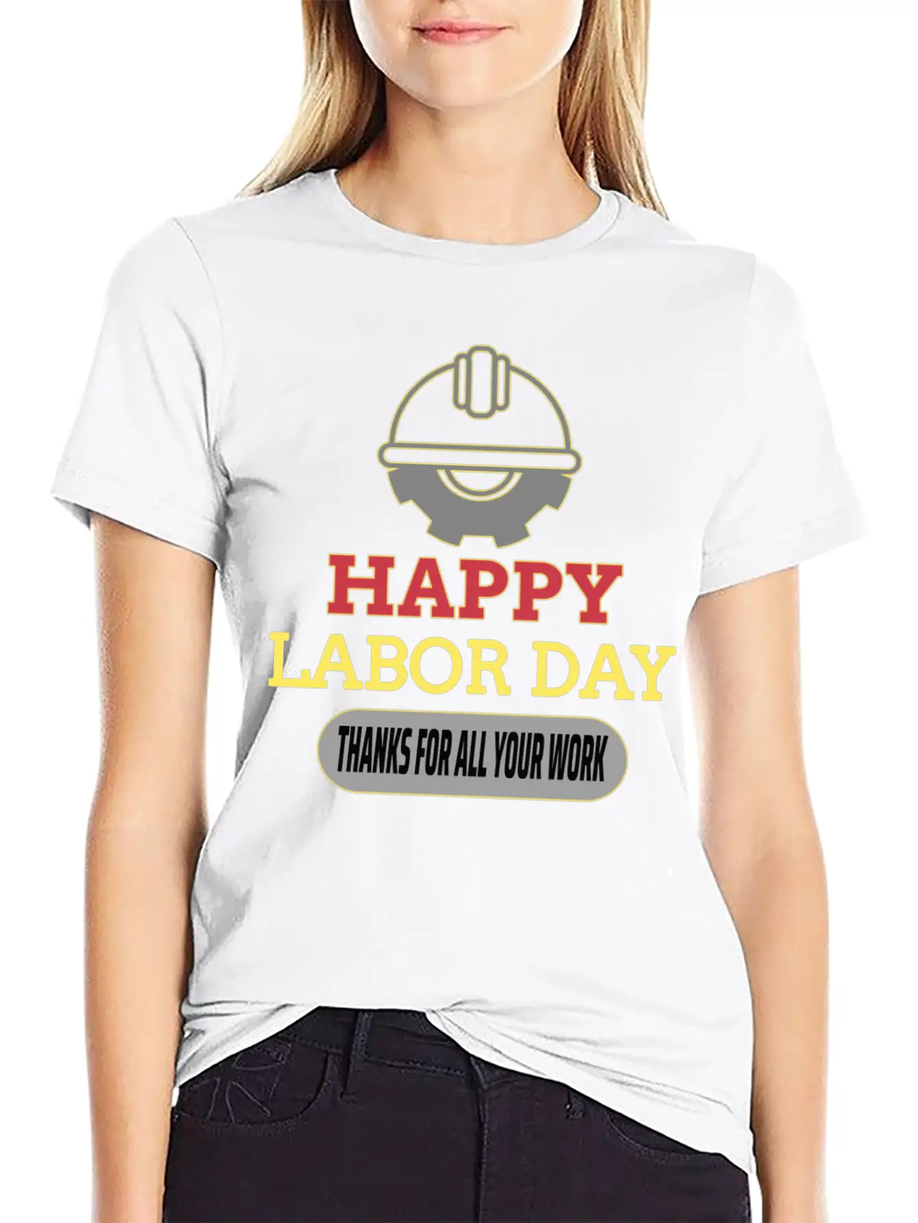 Labor Day Holiday Happy Labor Day Labor Day Unisex Short Sleeve Soft Cotton T-Shirt – Casual Everyday Wear