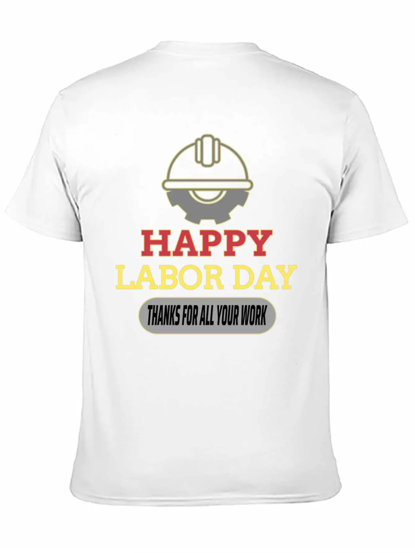 Labor Day Holiday Happy Labor Day Labor Day Unisex Short Sleeve Soft Cotton T-Shirt – Casual Everyday Wear