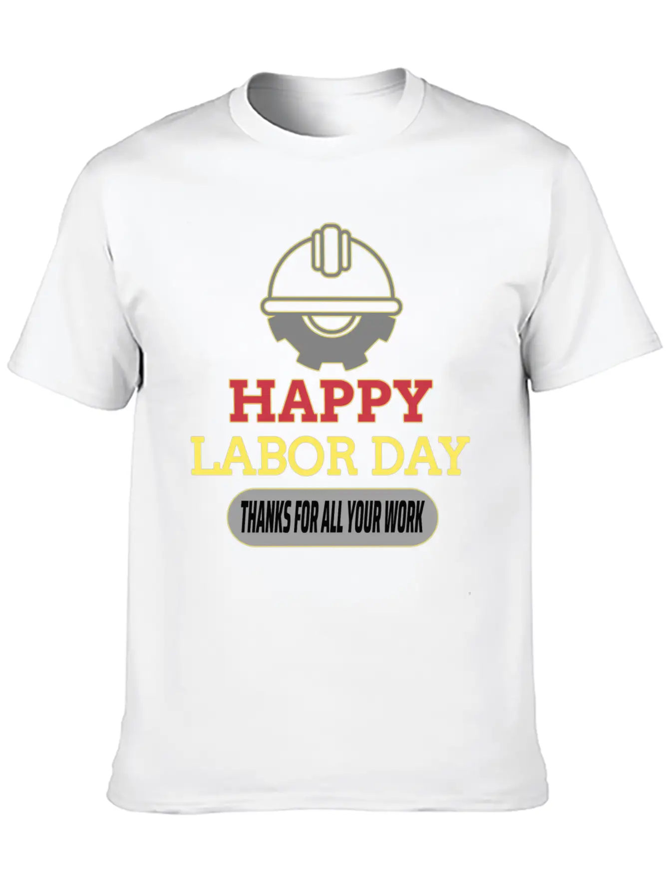 Labor Day Holiday Happy Labor Day Labor Day Unisex Short Sleeve Soft Cotton T-Shirt – Casual Everyday Wear