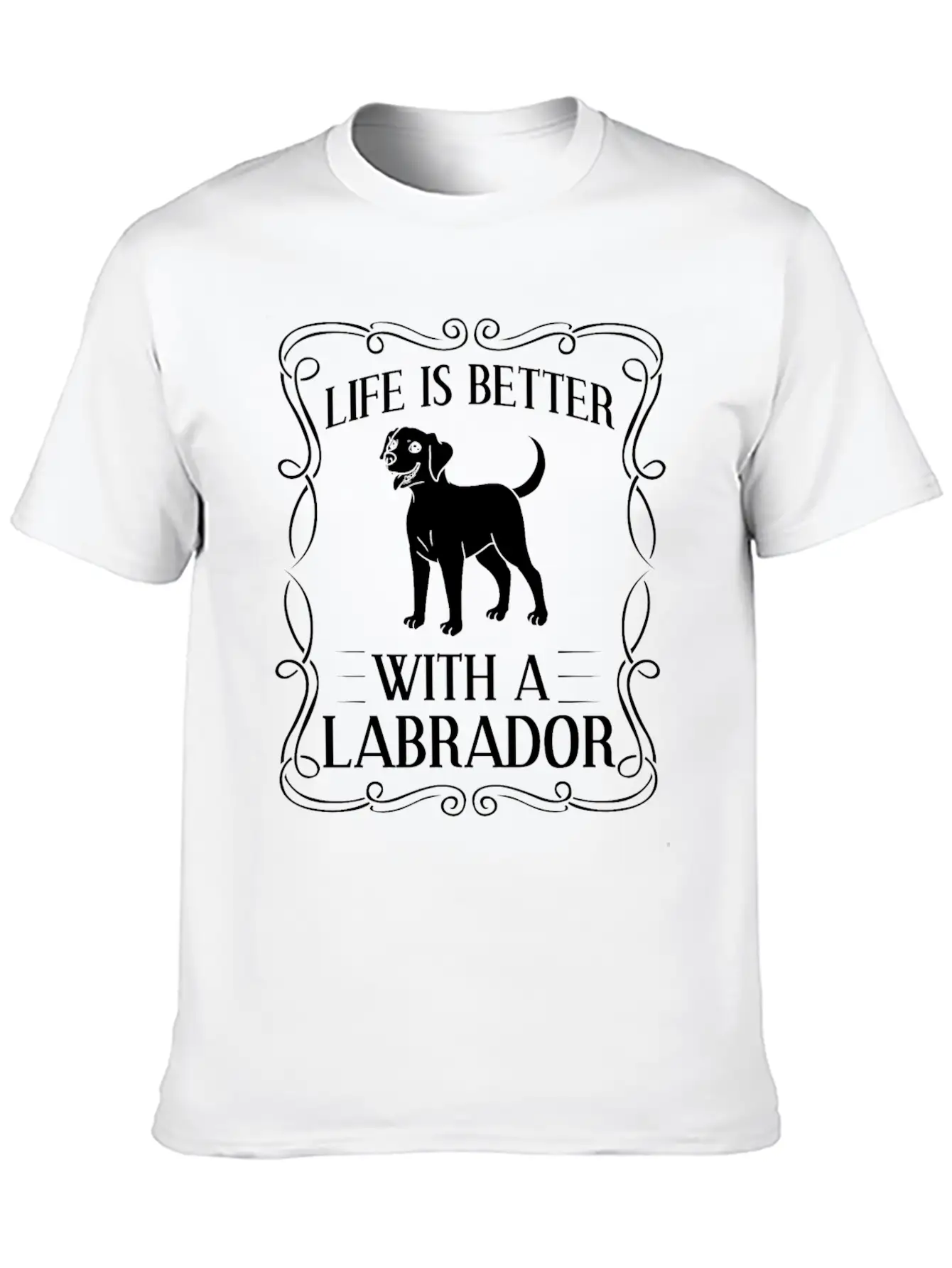 Labrador Retriever Dog Puppies Owner Lover Comfortable Minimalist Graphic Tee – Summer Style Essential