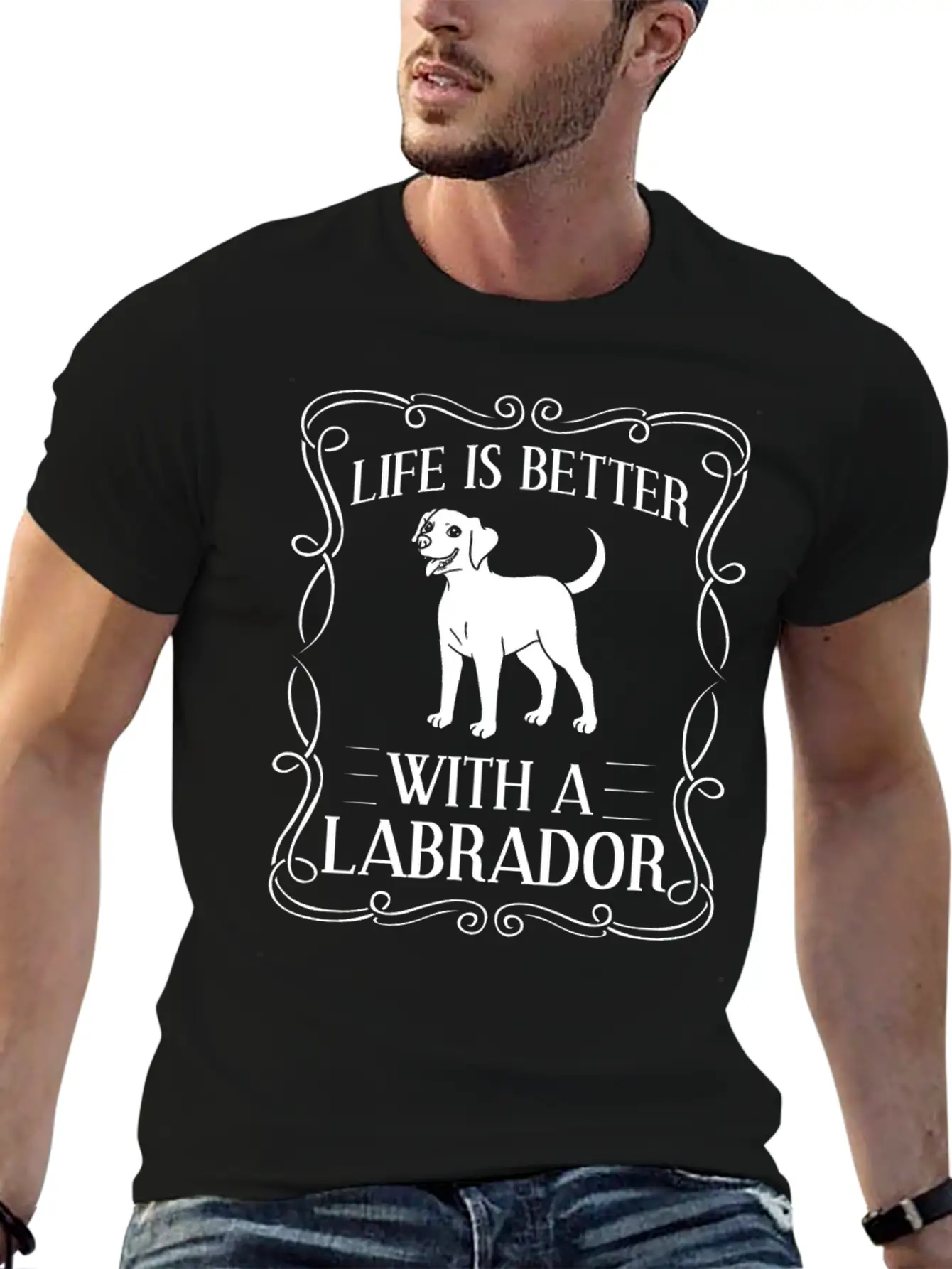 Labrador Retriever Dog Puppies Owner Lover Comfortable Minimalist Graphic Tee – Summer Style Essential