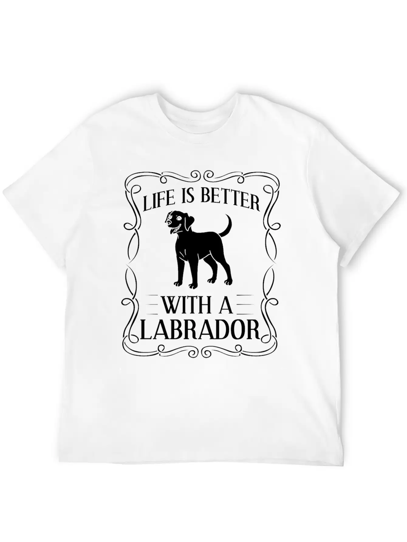 Labrador Retriever Dog Puppies Owner Lover Comfortable Minimalist Graphic Tee – Summer Style Essential