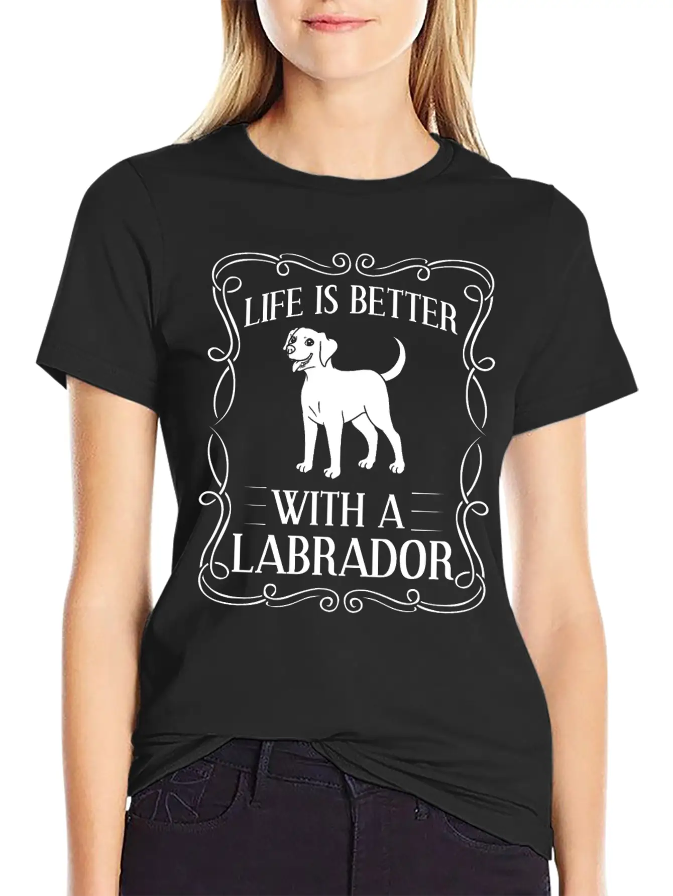 Labrador Retriever Dog Puppies Owner Lover Comfortable Minimalist Graphic Tee – Summer Style Essential
